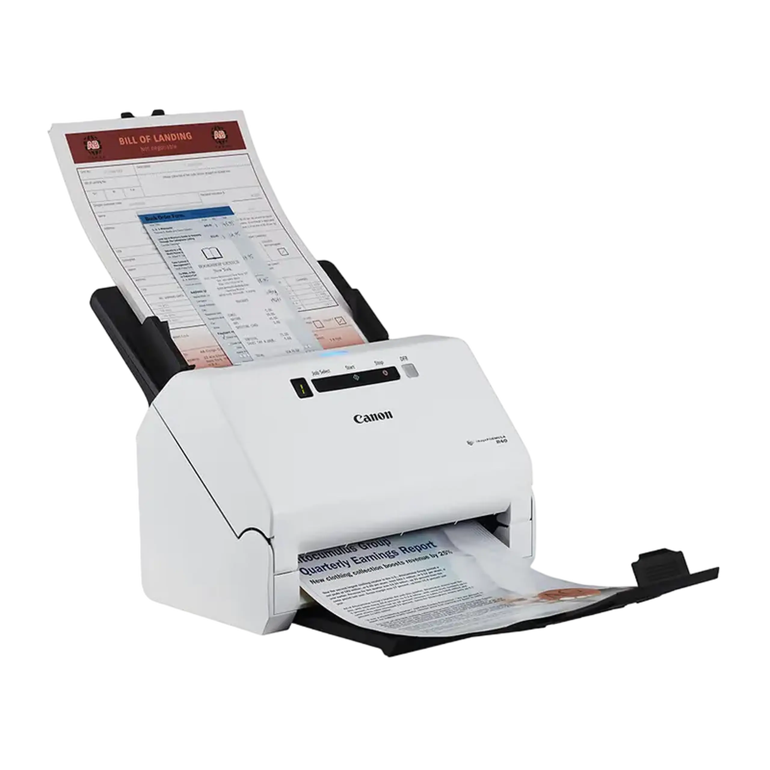 Scaner de documente cu alimentare automată Canon imageFORMULA R40, A4, Alb