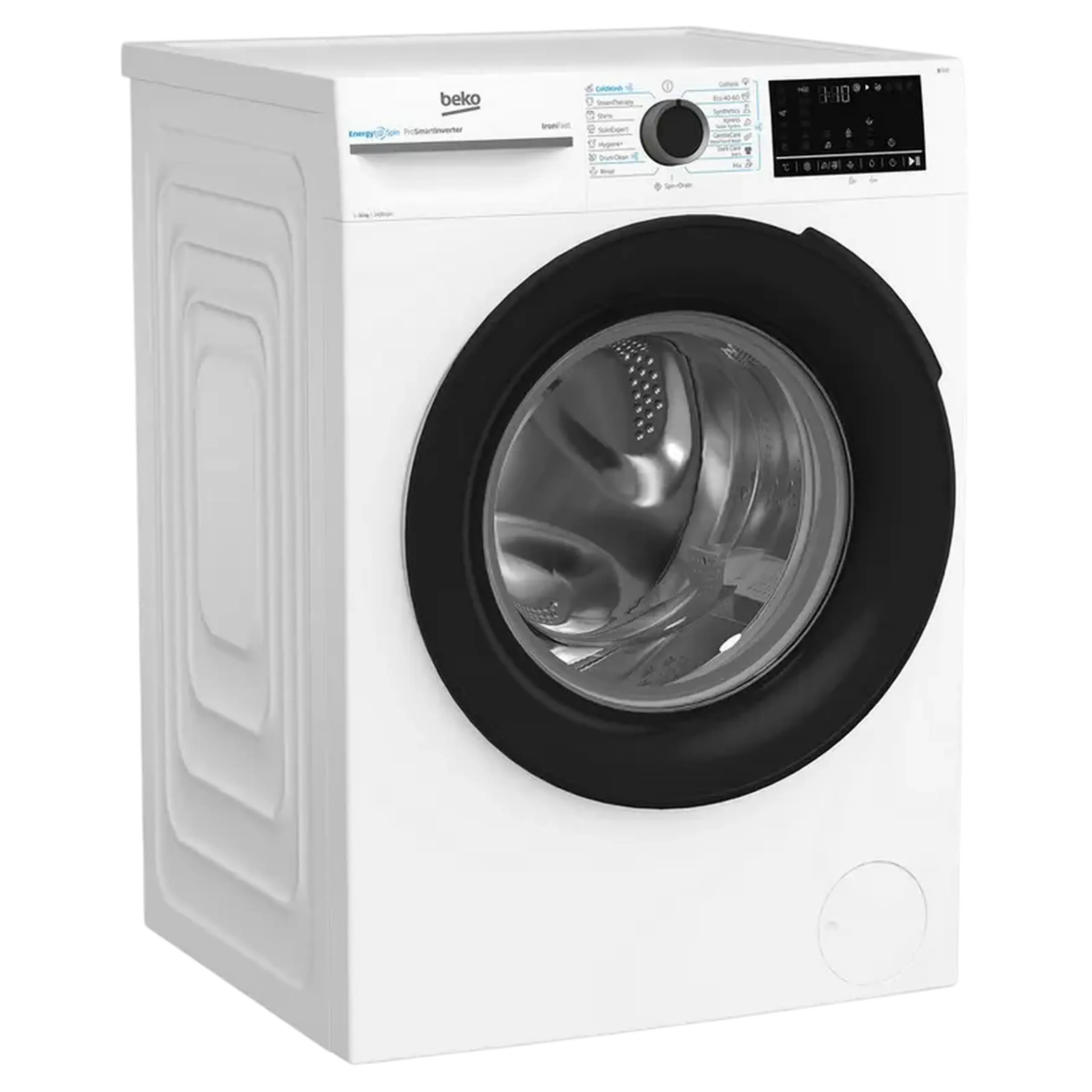 Mașină de spălat Beko BM3WFU410415WB, 10kg, Alb