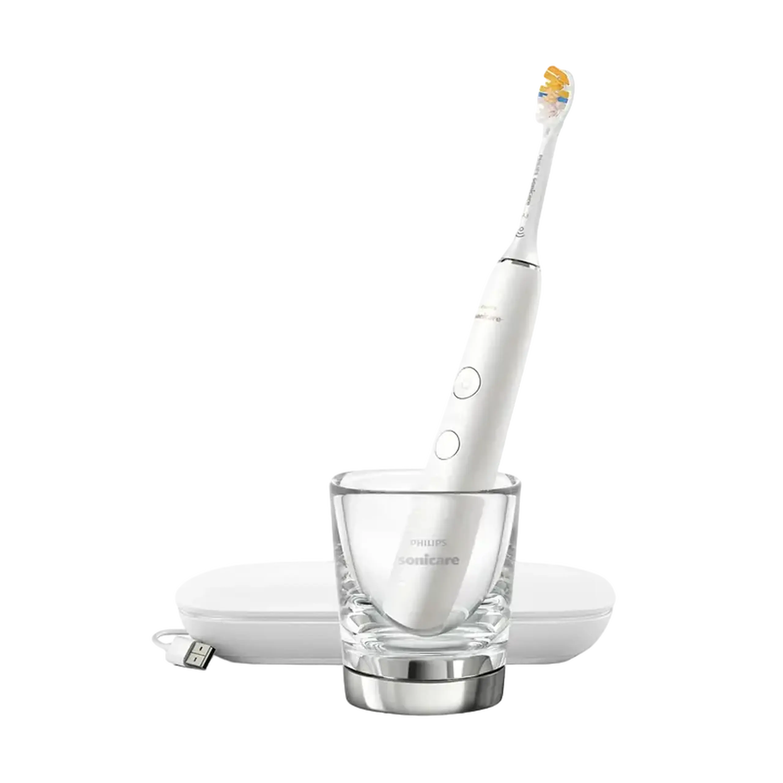 Periuța de dinți electrică sonică Philips HX9911/19, Alb