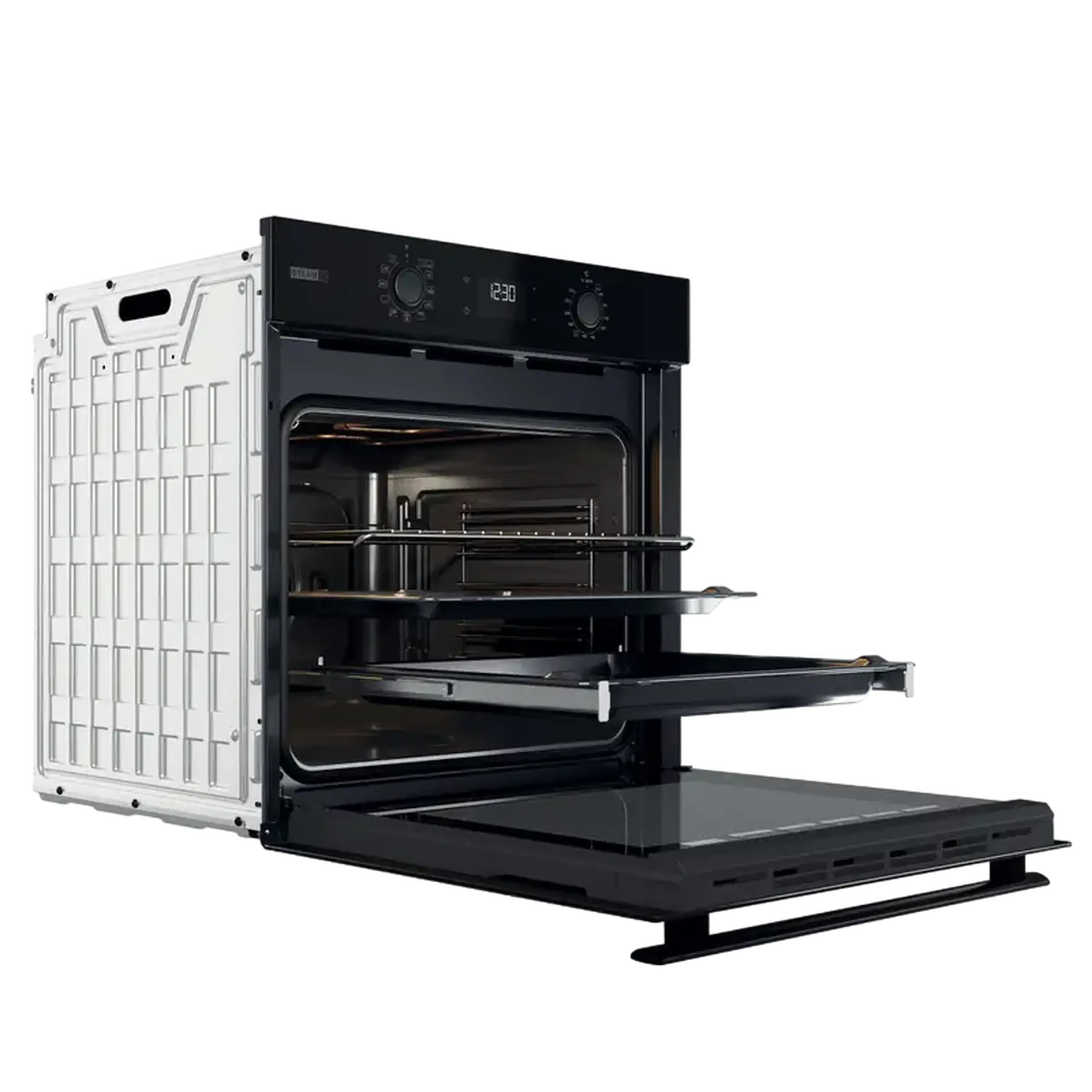 Cuptor Electric Whirlpool OMSR58CU1SB, Negru