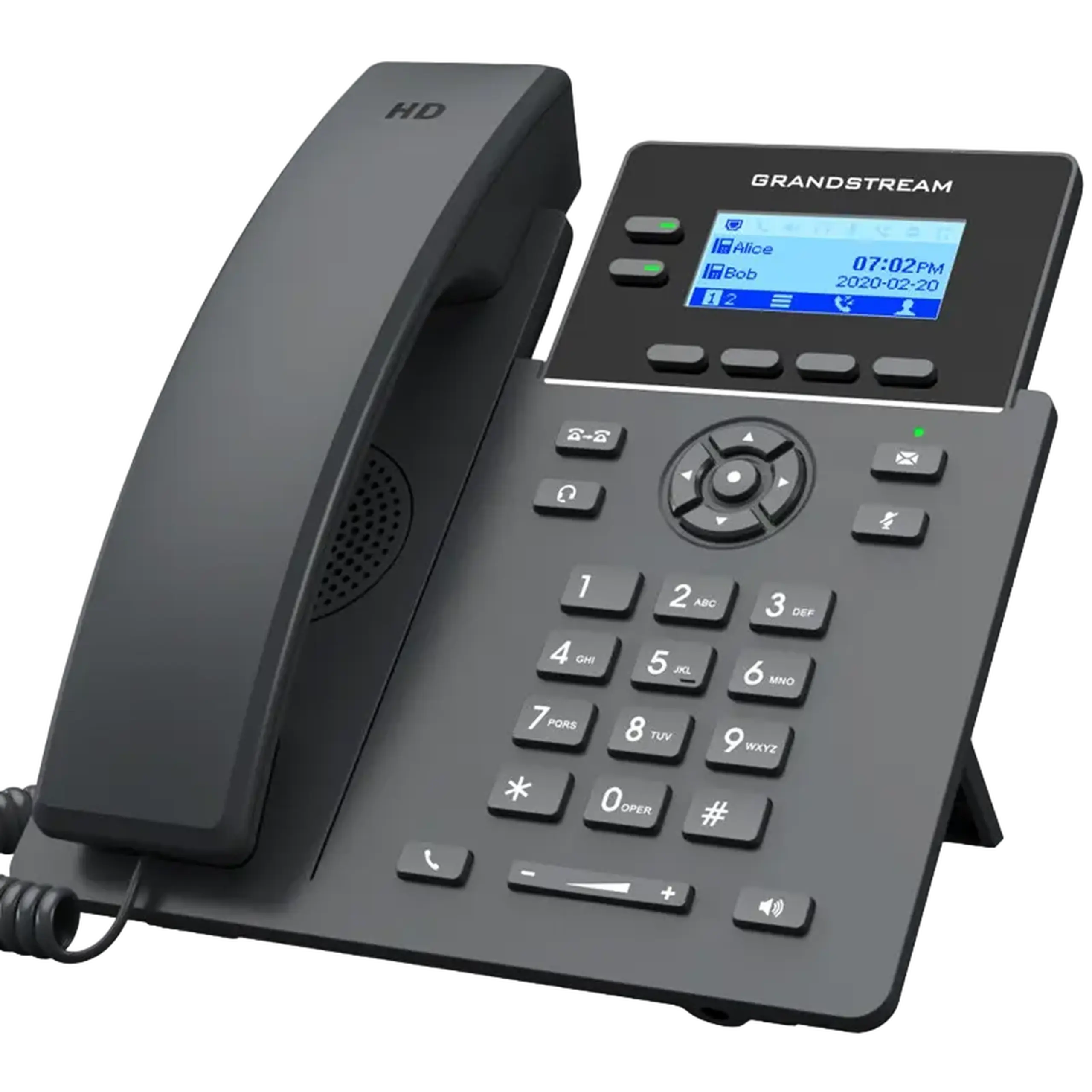 Telefon IP Grandstream GRP2602, Negru