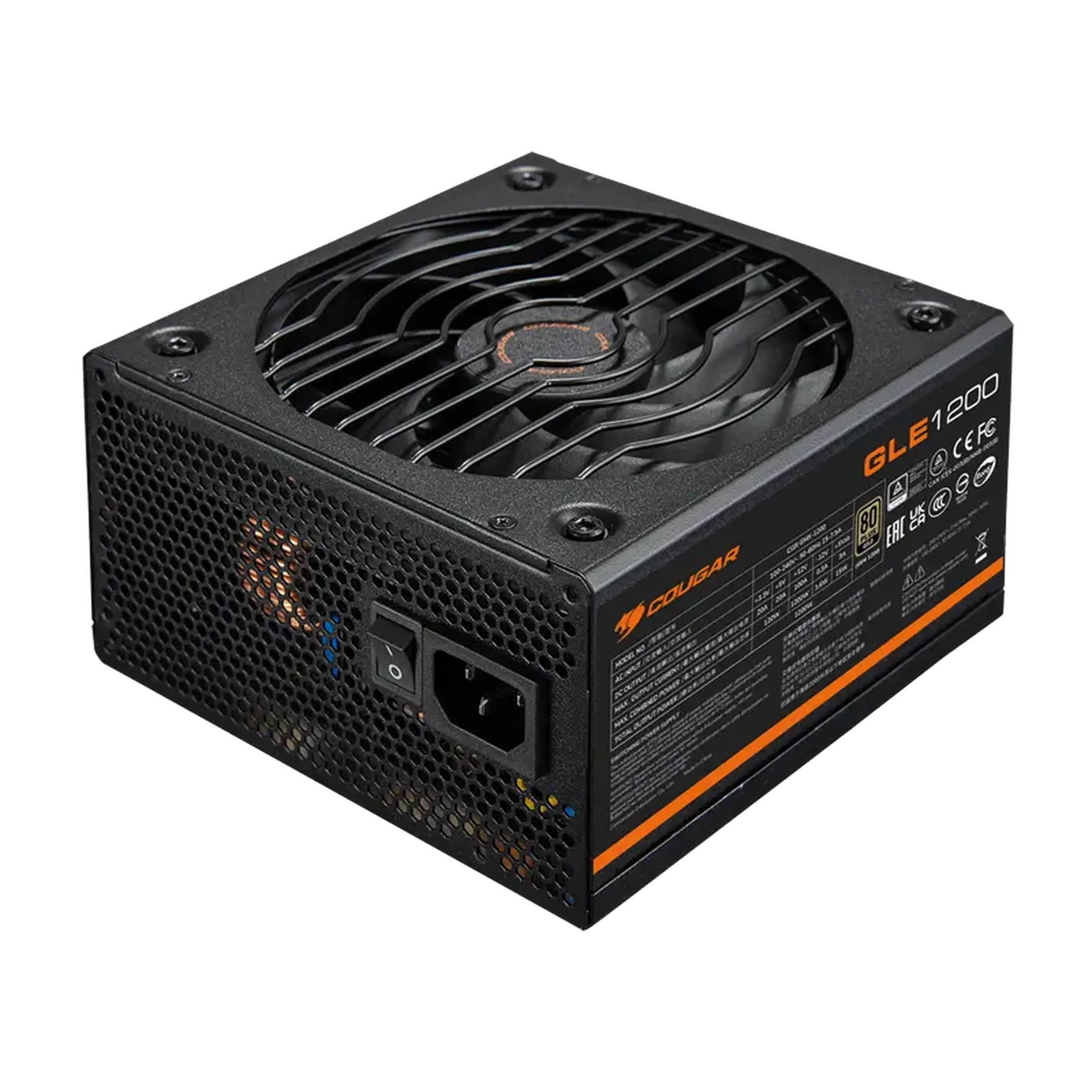 Sursă Alimentare PC Cougar Power GLE 1200, 1200W, ATX, Complet modular