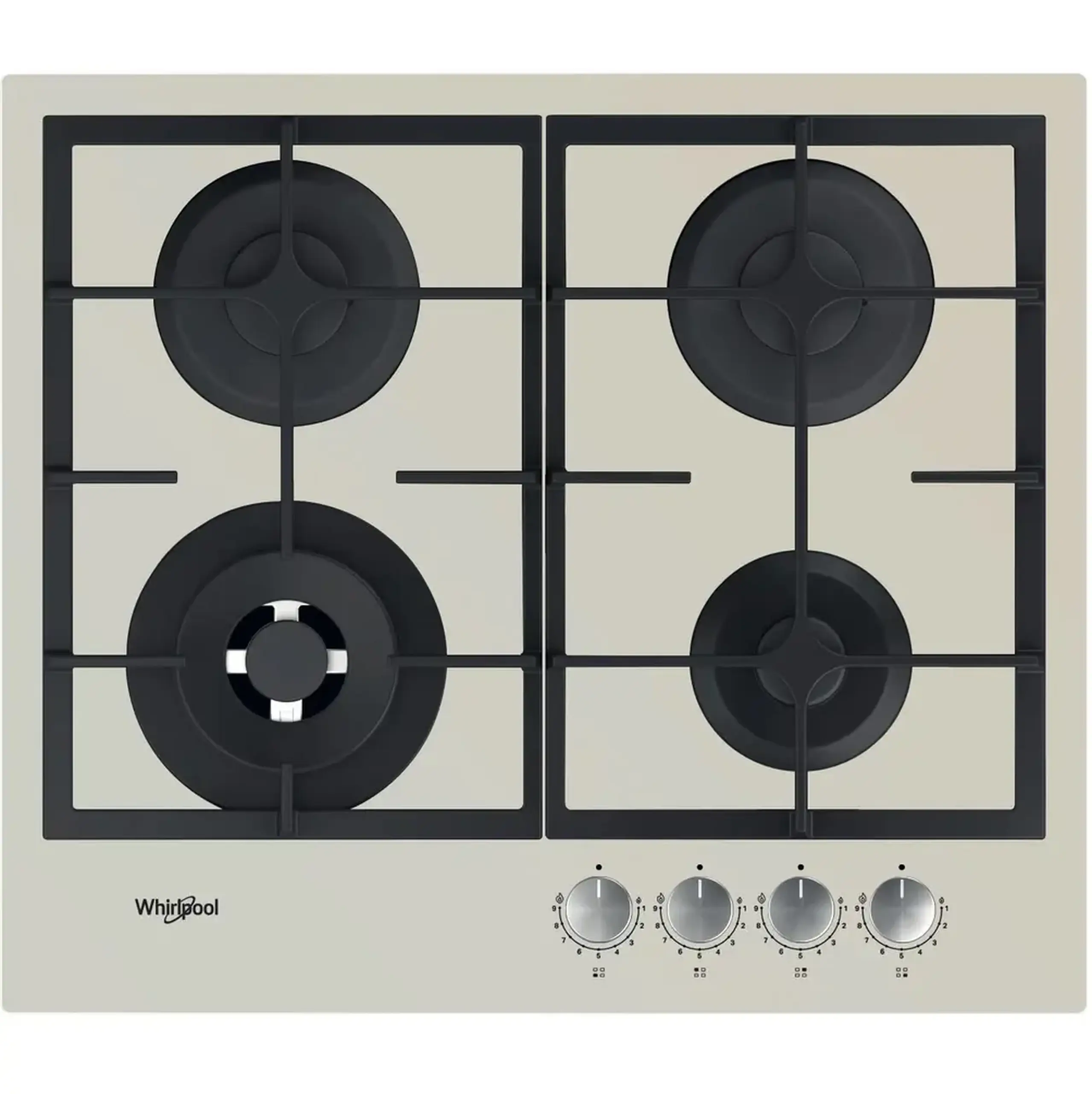 Plită pe gaz Whirlpool GOFL 629/S, Argintiu