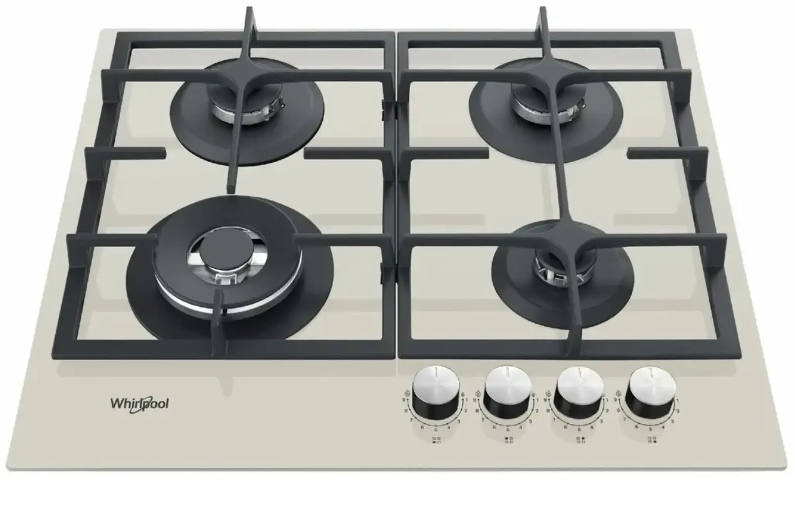 Plită pe gaz Whirlpool GOFL 629/S, Argintiu