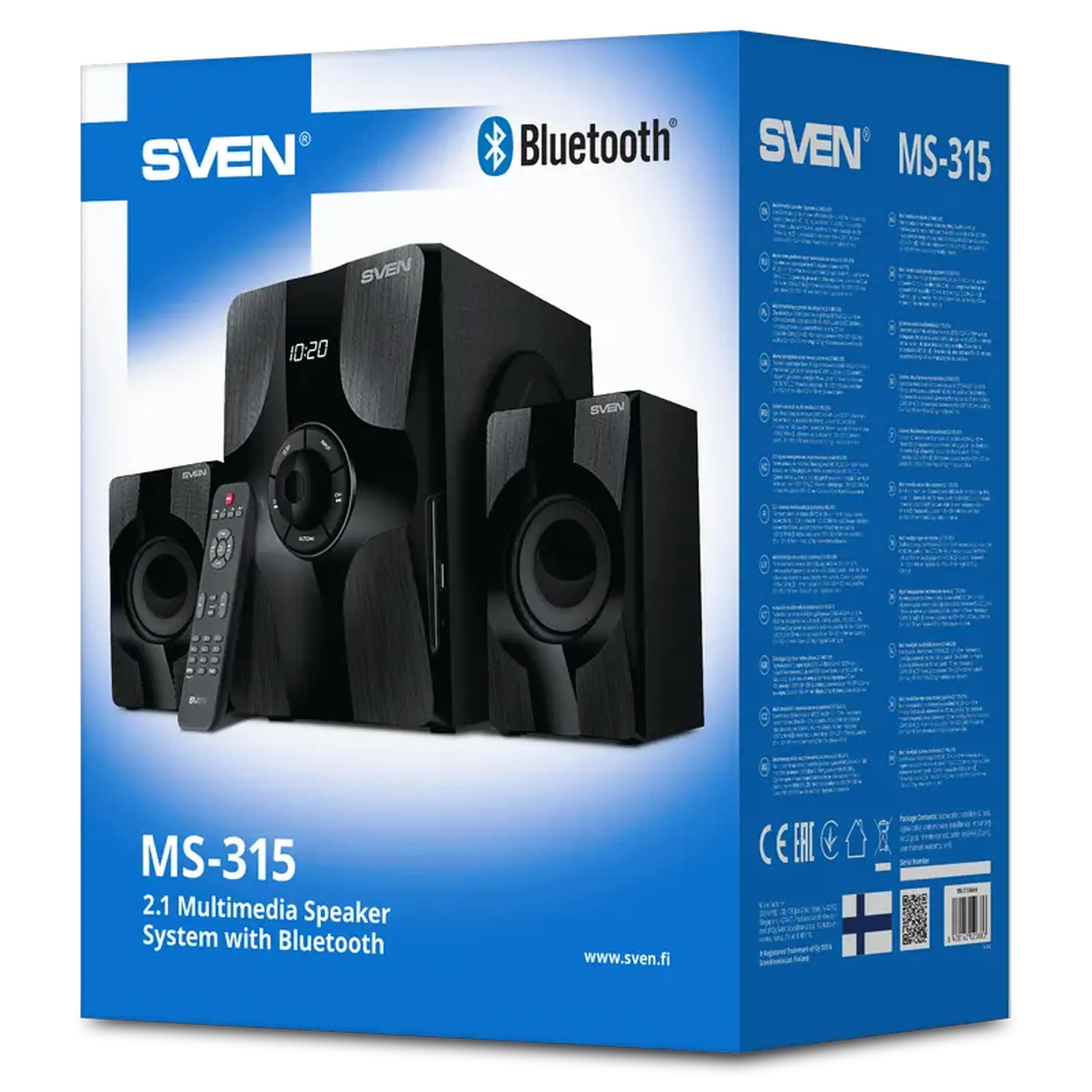 Sistem audio 2.1 CH SVEN MS-315, Negru