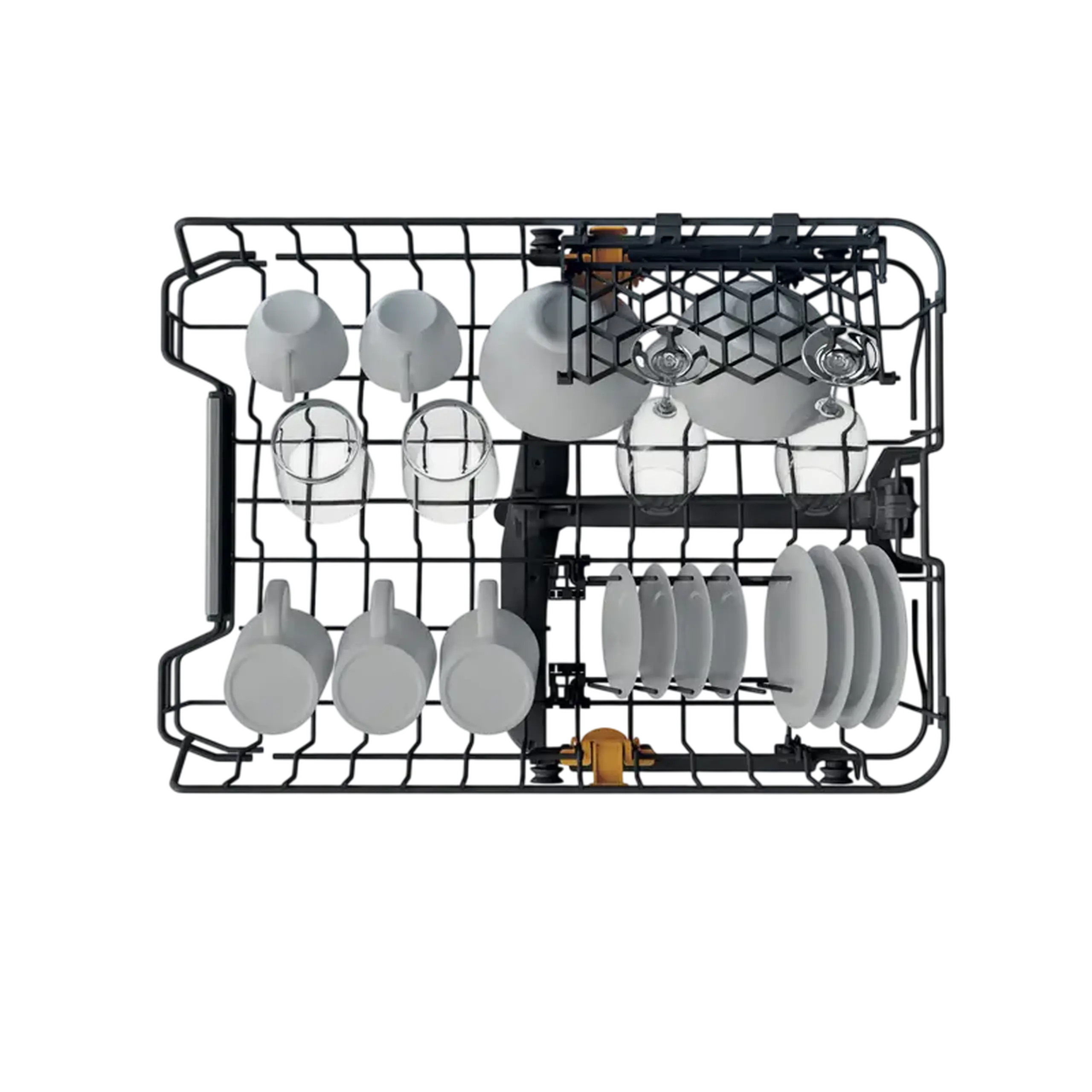 Mașină de spălat vase Whirlpool WH6UB10BS7A0X, Oțel inoxidabil