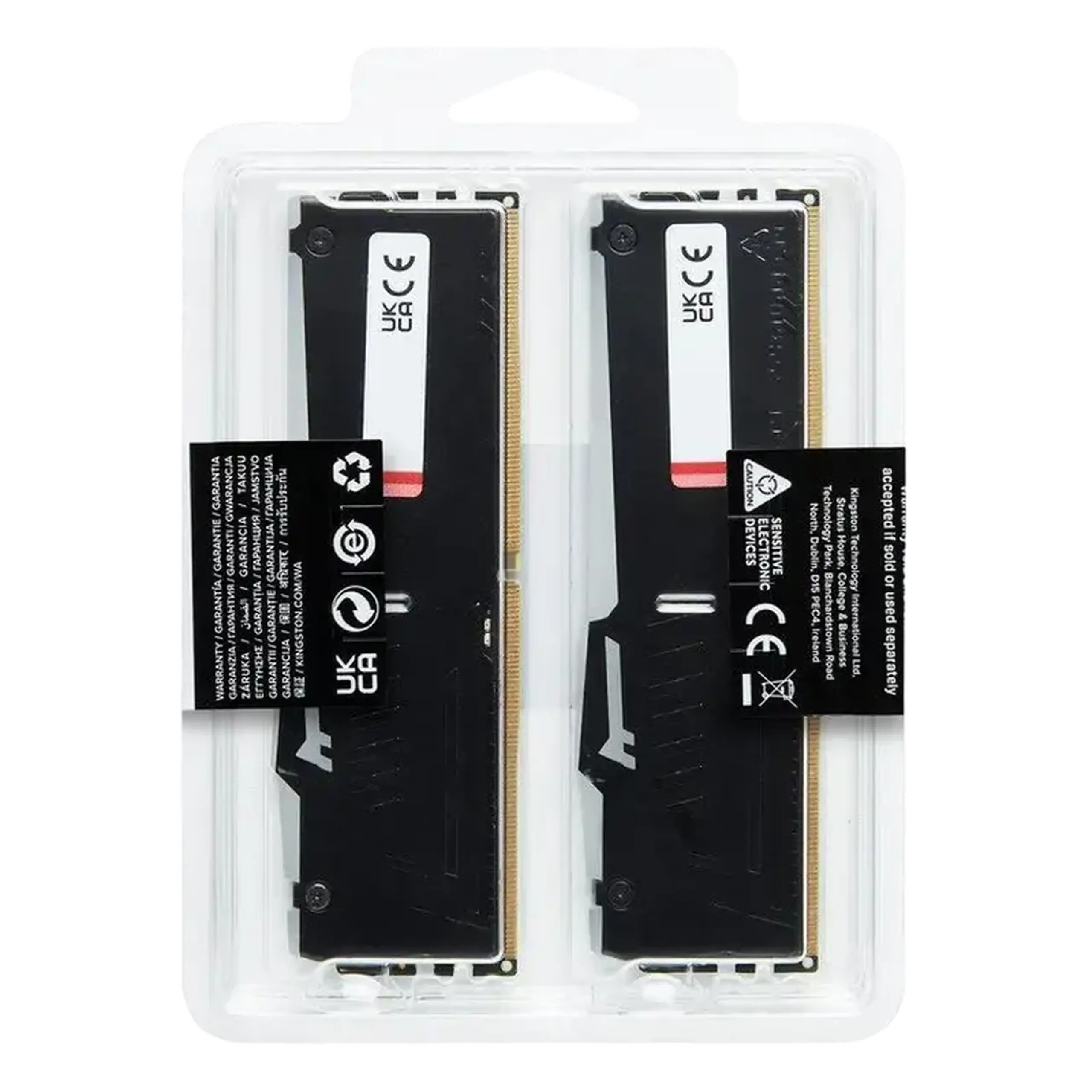 Memorie RAM Kingston FURY Beast RGB, DDR5 SDRAM, 6400 MHz, 32GB, KF564C32BBEAK2-32