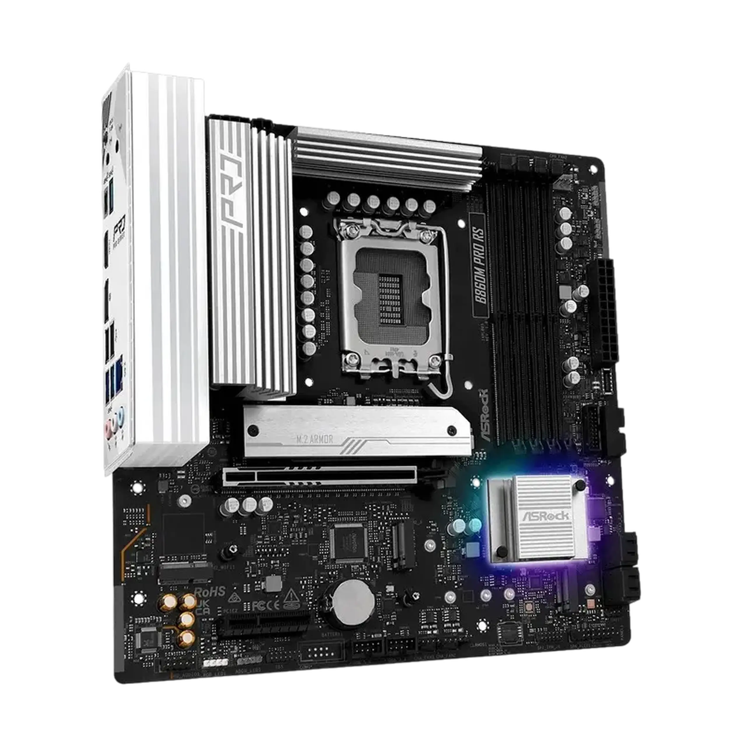 Placă de bază ASRock B860M PRO RS, LGA1851, Intel B860, Micro-ATX