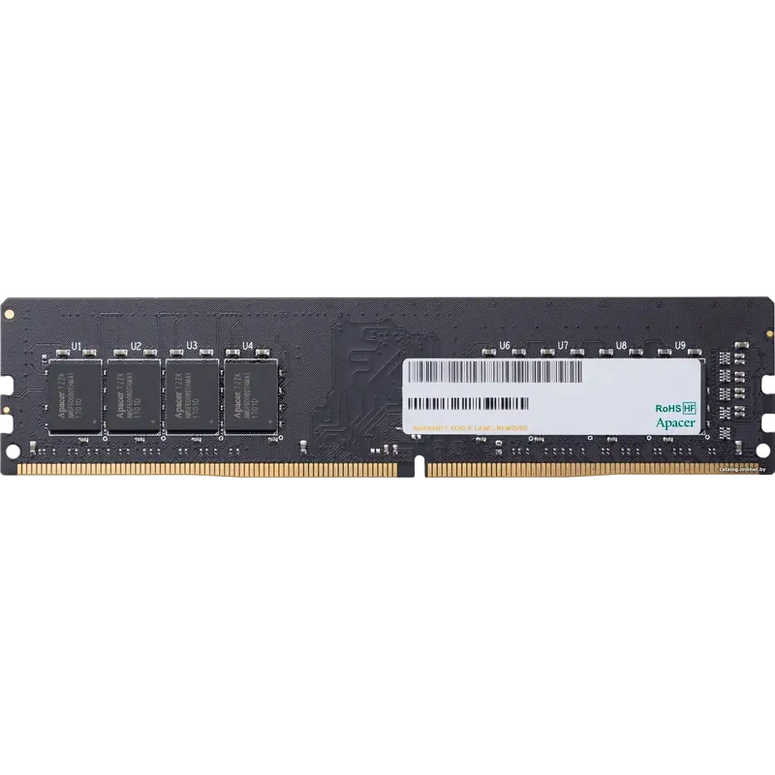 Memorie RAM Apacer AU04GGB26CQTBGH, DDR4 SDRAM, 2666 MHz, 4GB