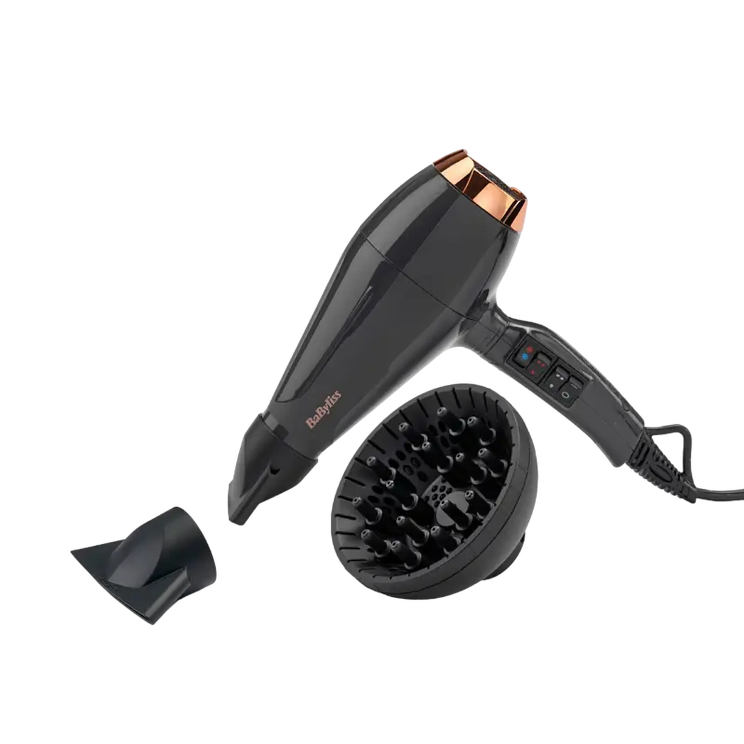 Uscător de păr BaByliss 6719DE, 2200 W, Negru
