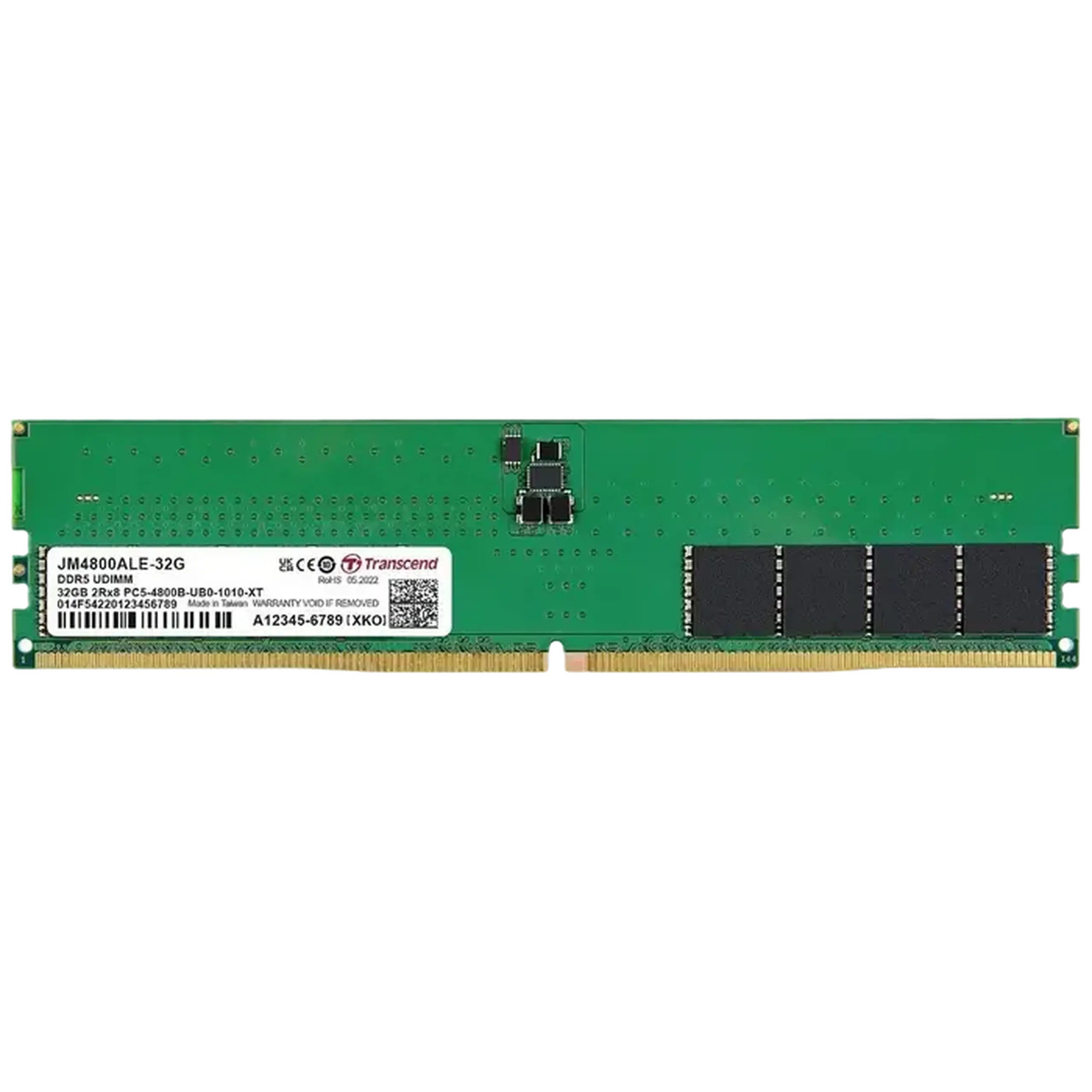 Memorie RAM Transcend JetRam, DDR5 SDRAM, 4800 MHz, 32 GB, JM4800ALE-32G