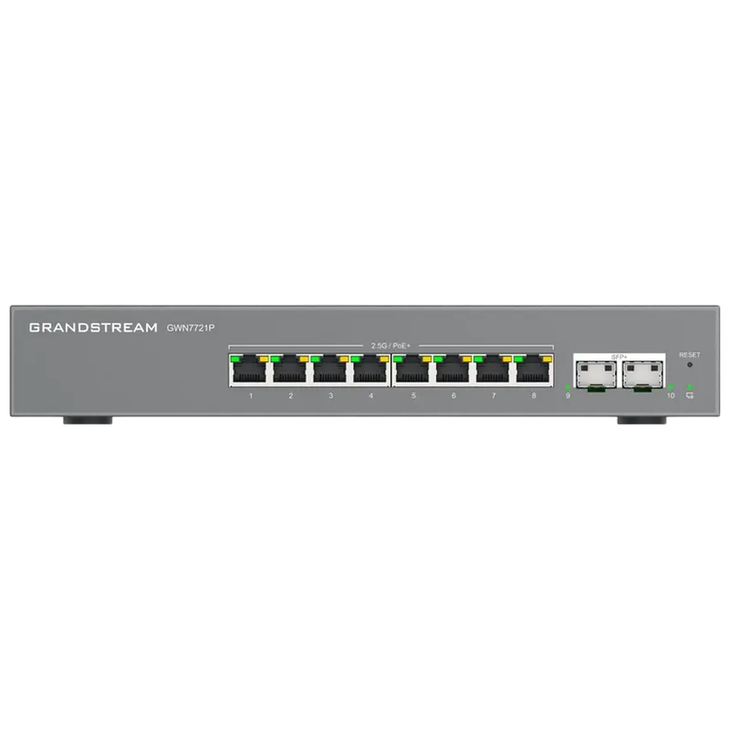 Comutator PoE Grandstream GWN7721P, 8x IEEE 802.3af/at