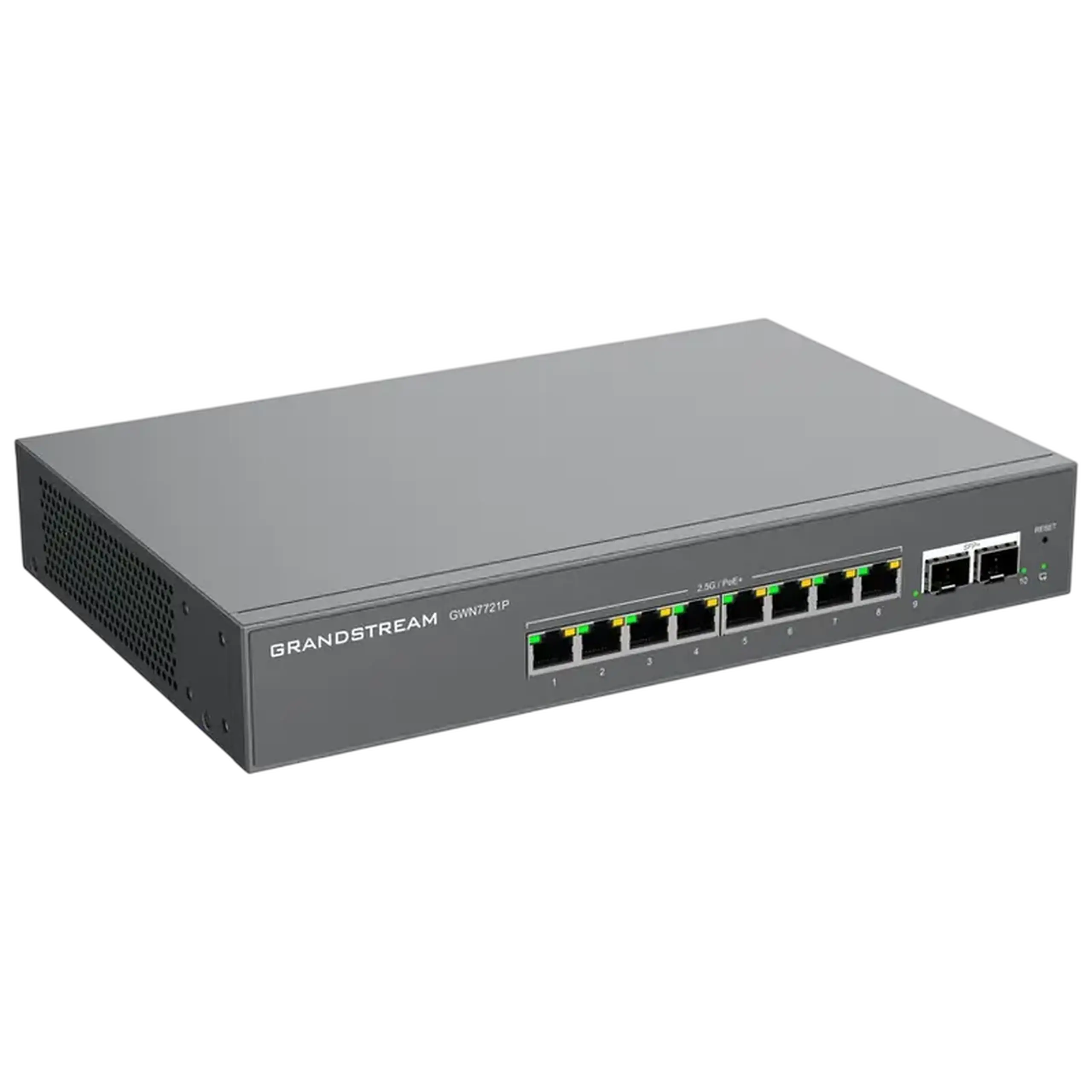 Comutator PoE Grandstream GWN7721P, 8x IEEE 802.3af/at
