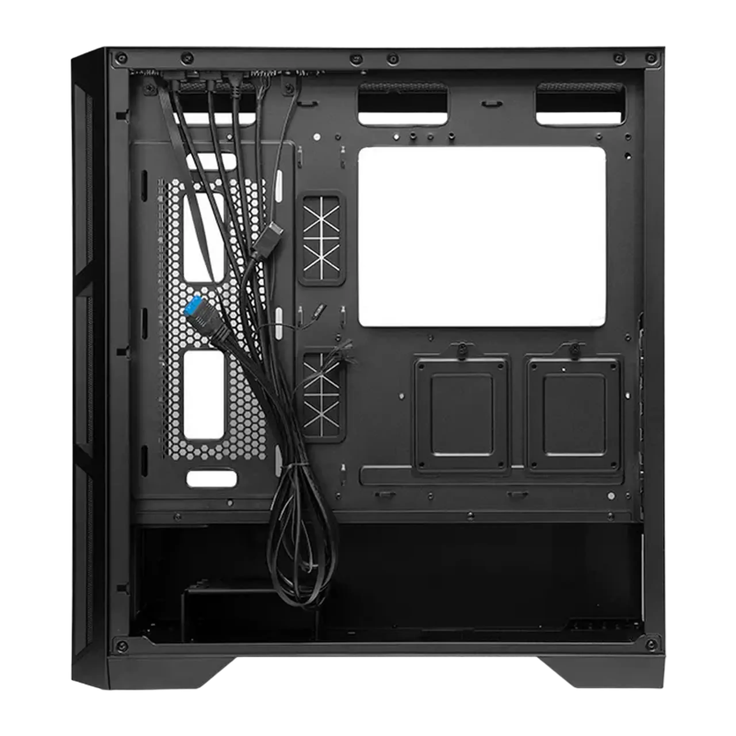 Carcasă PC Chieftec GA-01B-Q-OP, Mini-Tower, Fără PSU, Negru