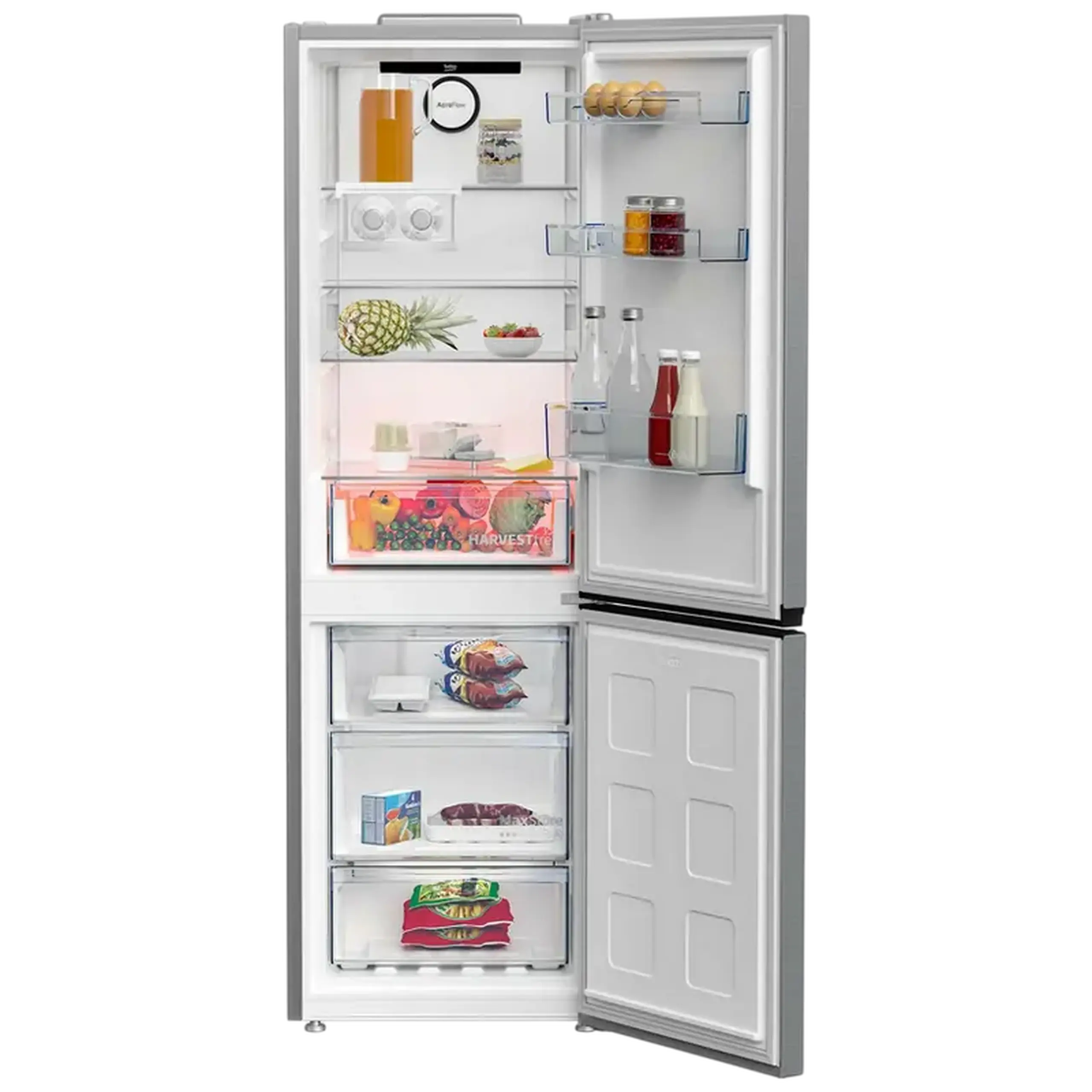 Frigider Beko B5RCNA365HXB, Oțel inoxidabil