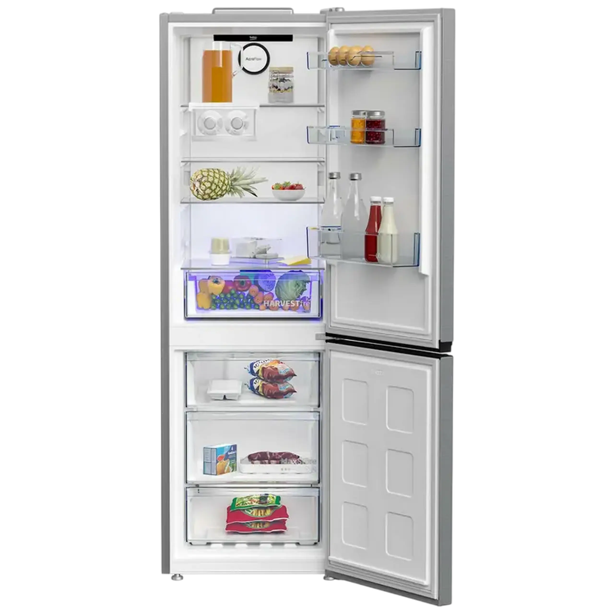 Frigider Beko B5RCNA365HXB, Oțel inoxidabil