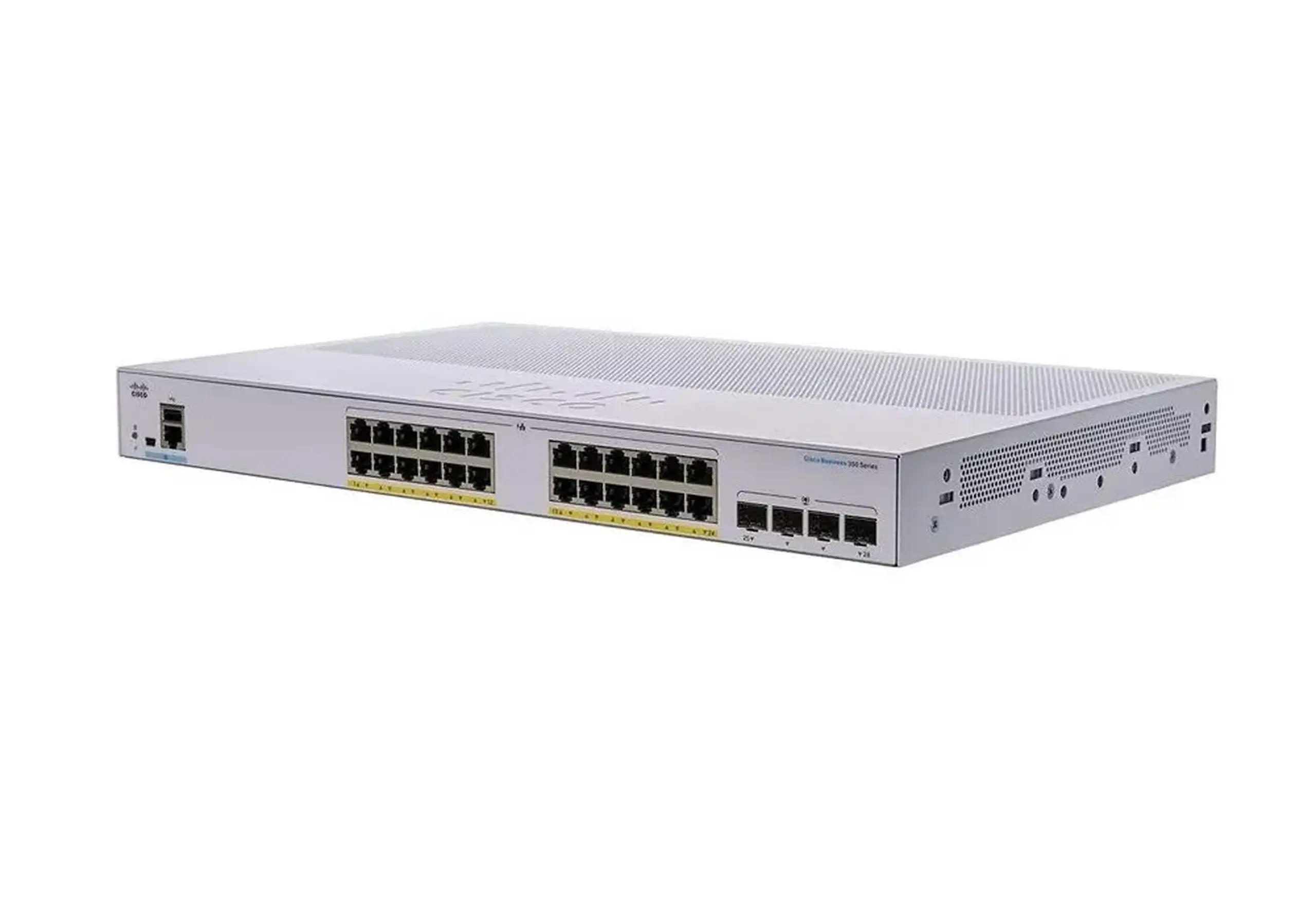 Switch de rețea Cisco CBS350-24P-4X, 24x 10/100/1000 Mbps, 4x SFP+