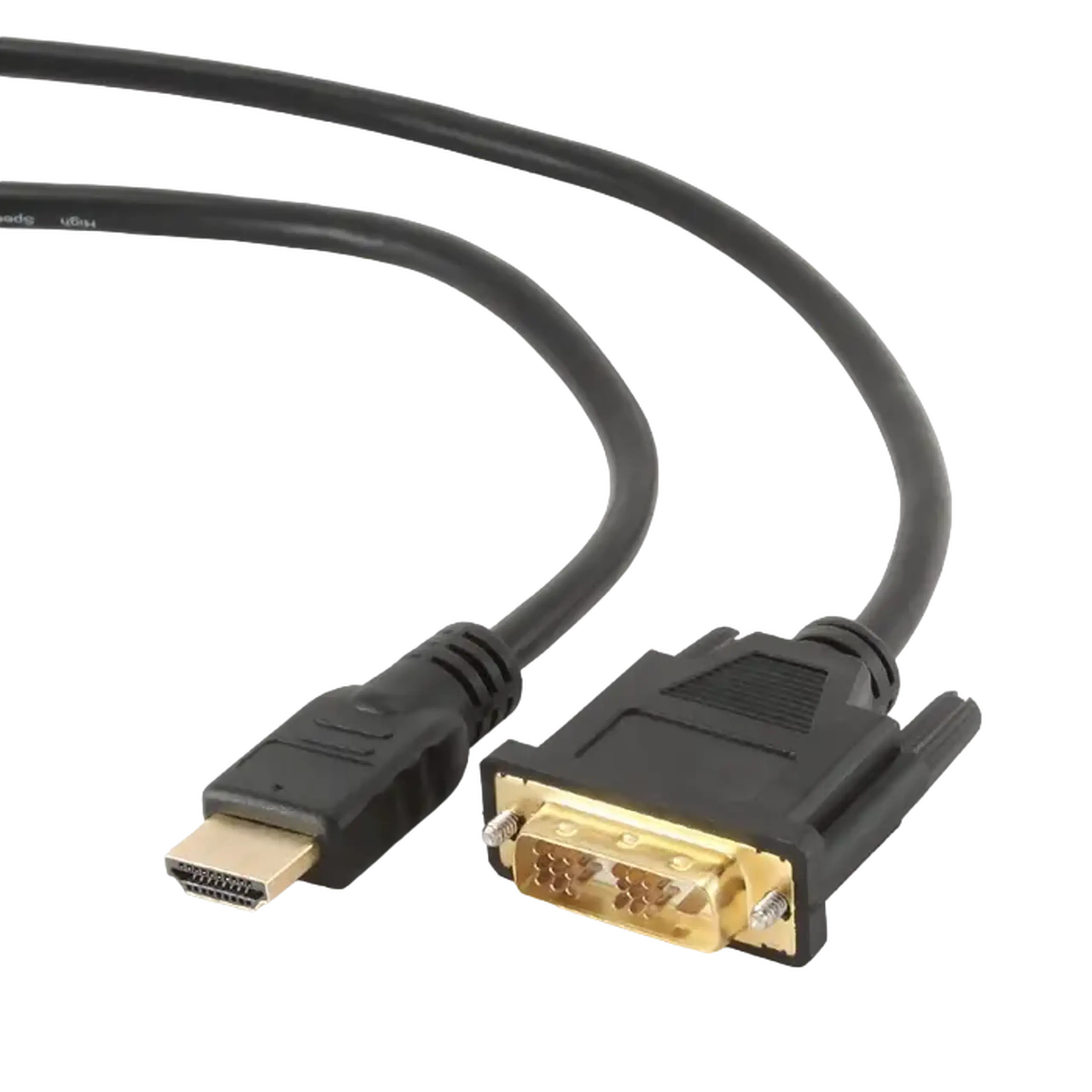 Cablu Video Cablexpert CC-HDMI-DVI-7.5MC, HDMI (M) - DVI-I (M), 7,5m, Negru