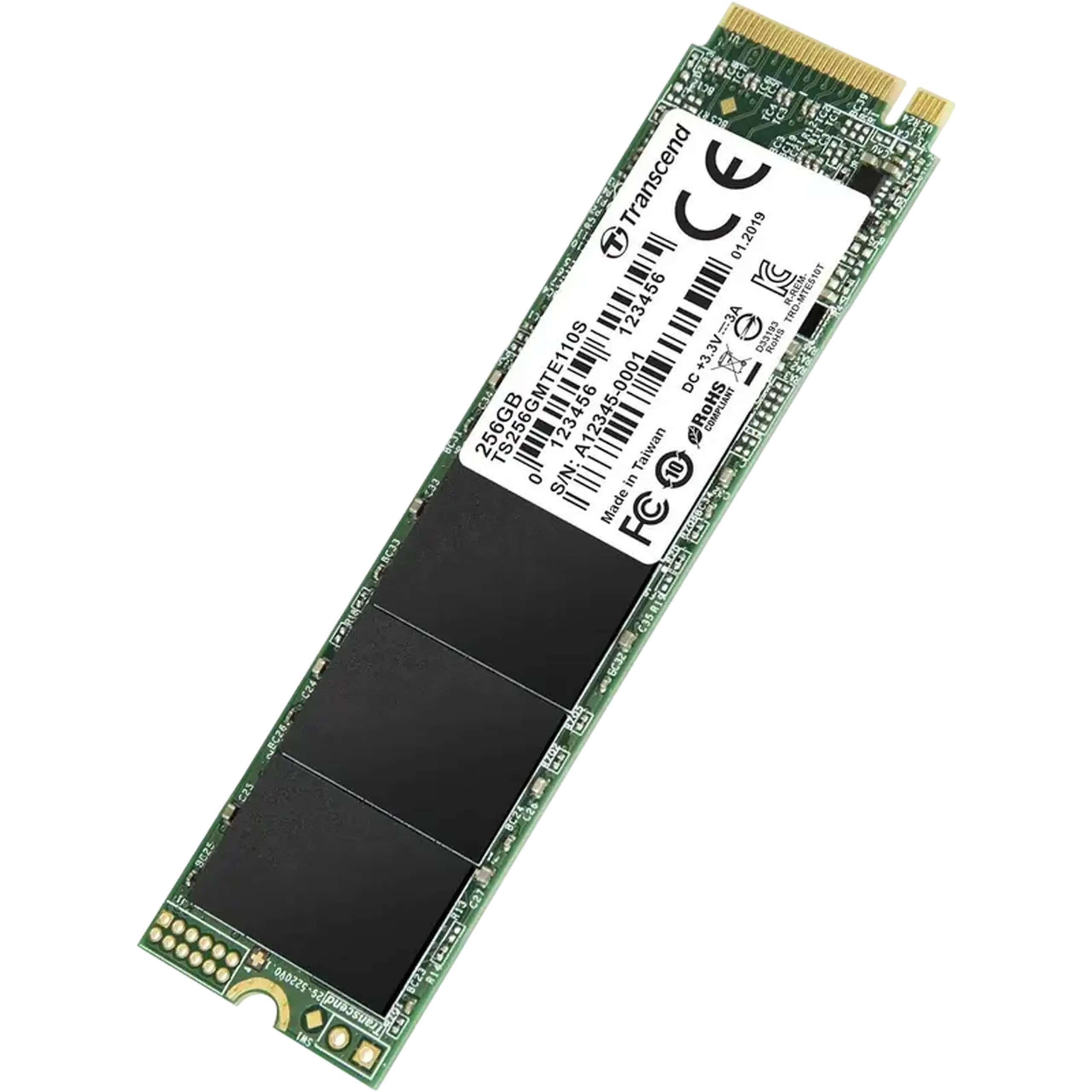 Unitate SSD Transcend 110S, 256GB, TS256GMTE110S