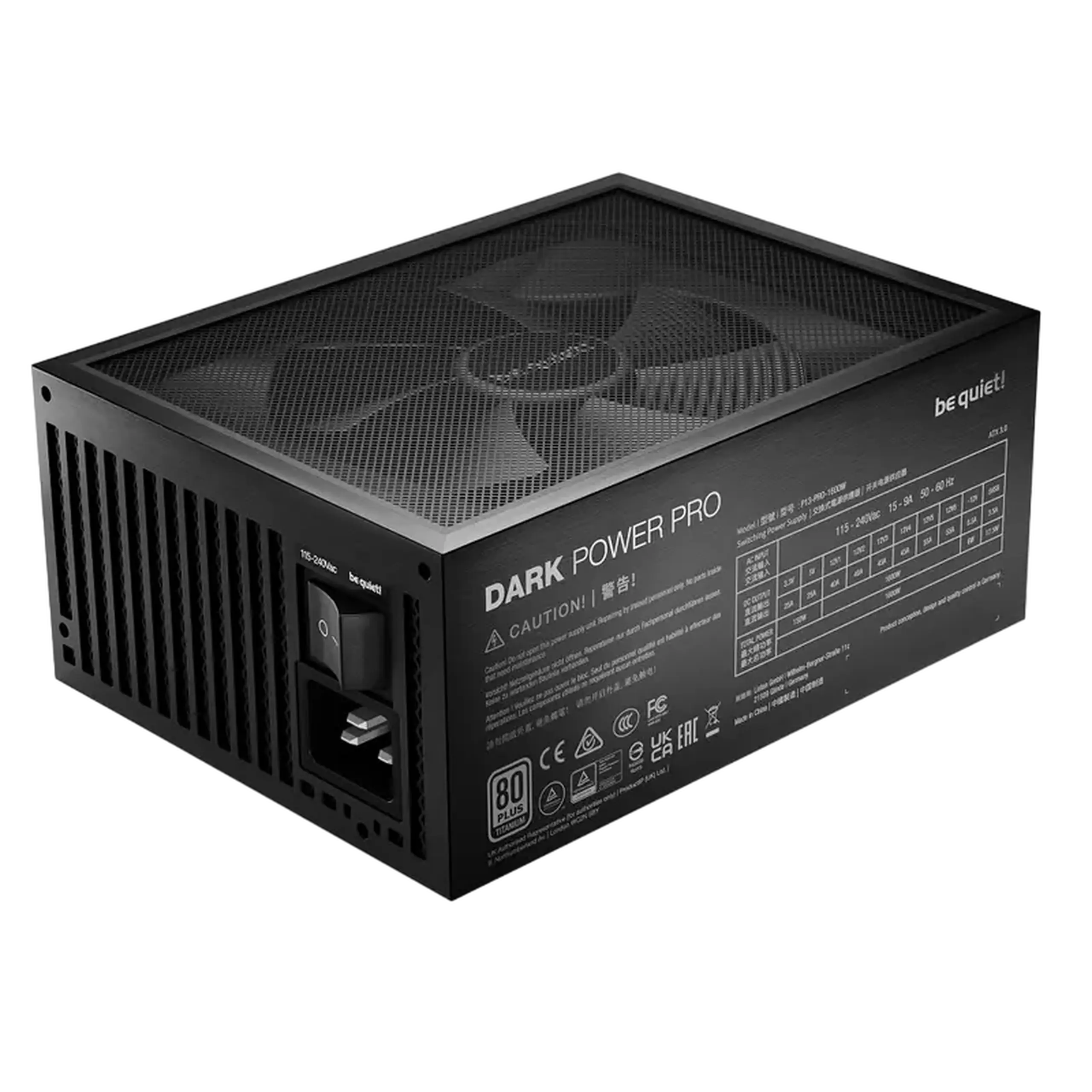 Sursă Alimentare PC be quiet! BN332, 1600W, ATX
