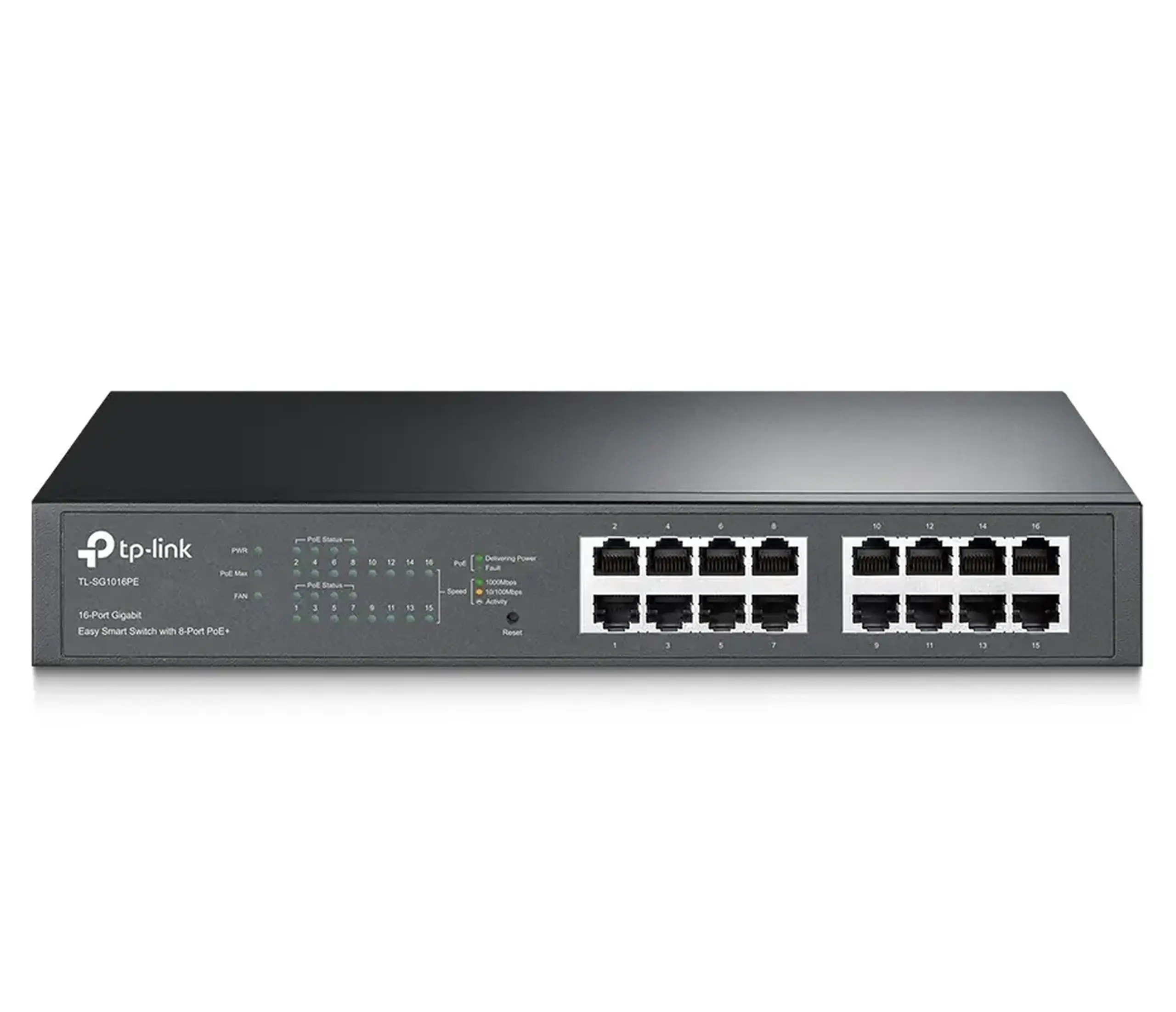 Comutator PoE TP-LINK TL-SG1016PE, 8x IEEE 802.3af/at