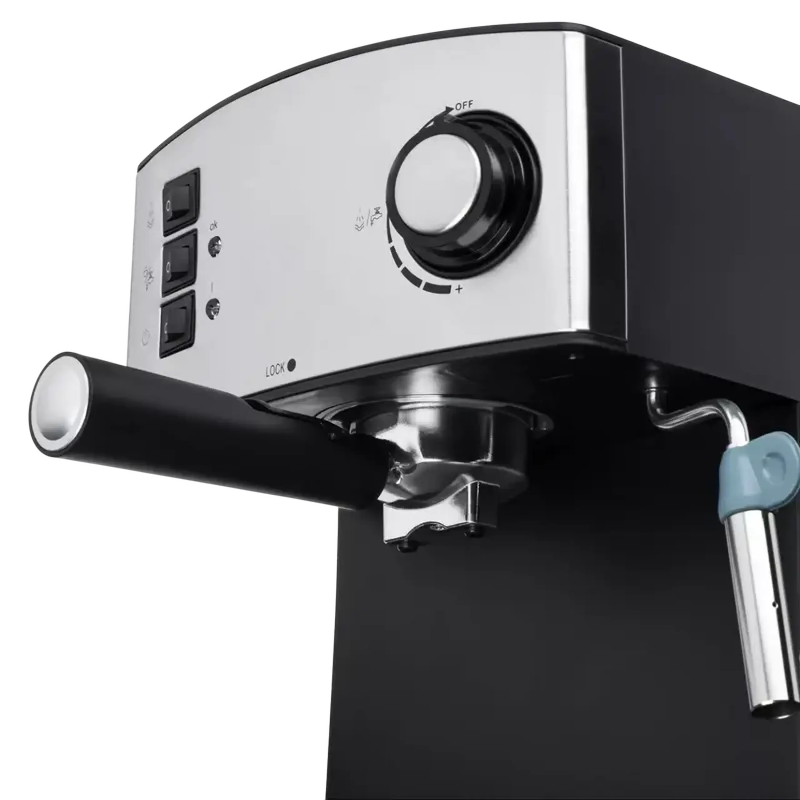Cafetiera manuala Ardesto YCM-E1600, 850W, Oțel inoxidabil