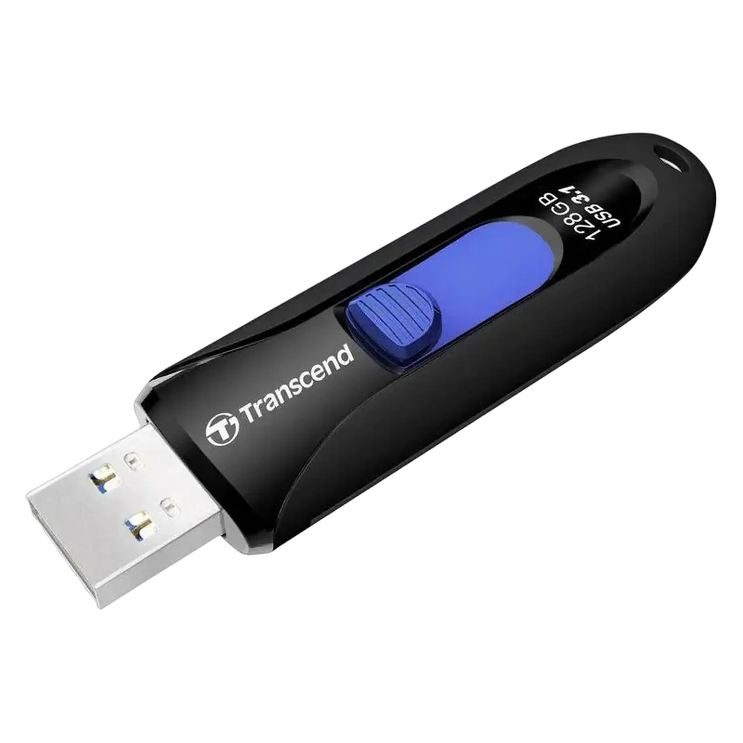 Memorie USB Transcend JetFlash 790, 128GB, Negru/Albastru