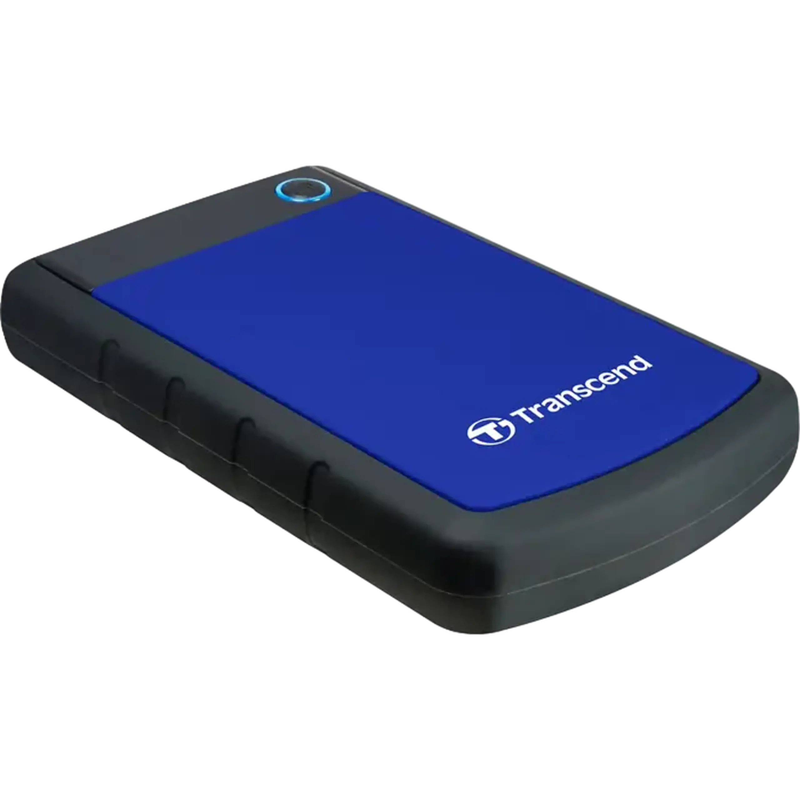 HDD portabil extern Transcend StoreJet 25H3B, 1 TB, Gri/Albastru (TS1TSJ25H3B)