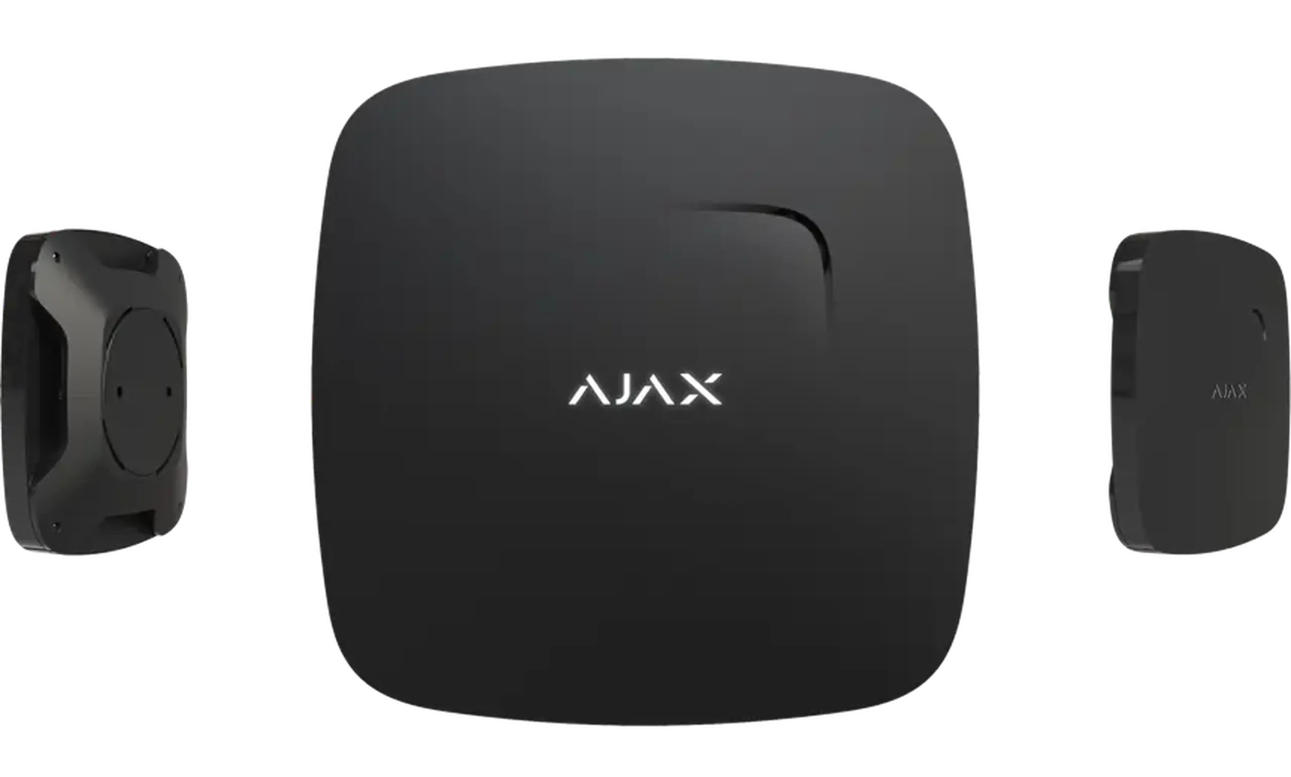 Detector de fum Ajax FireProtect, Negru