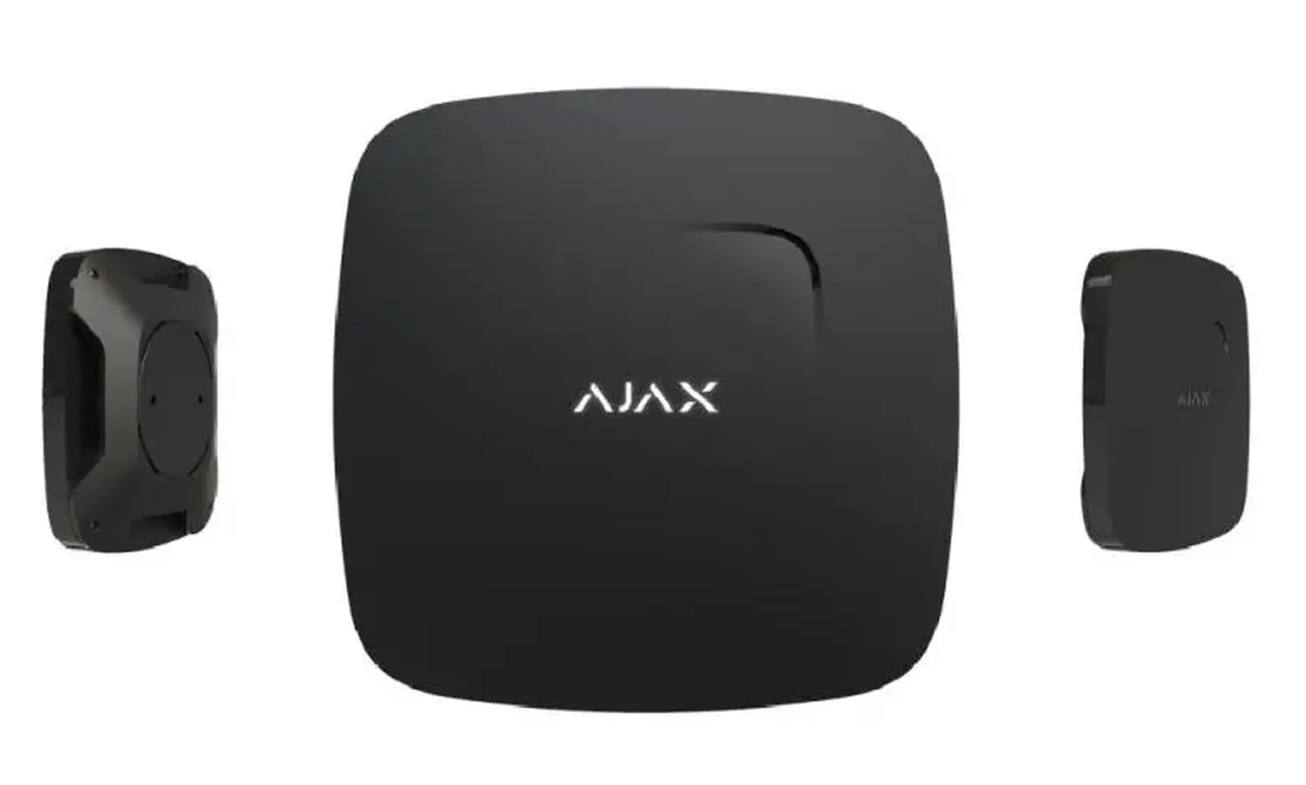 Detector de fum Ajax FireProtect, Negru