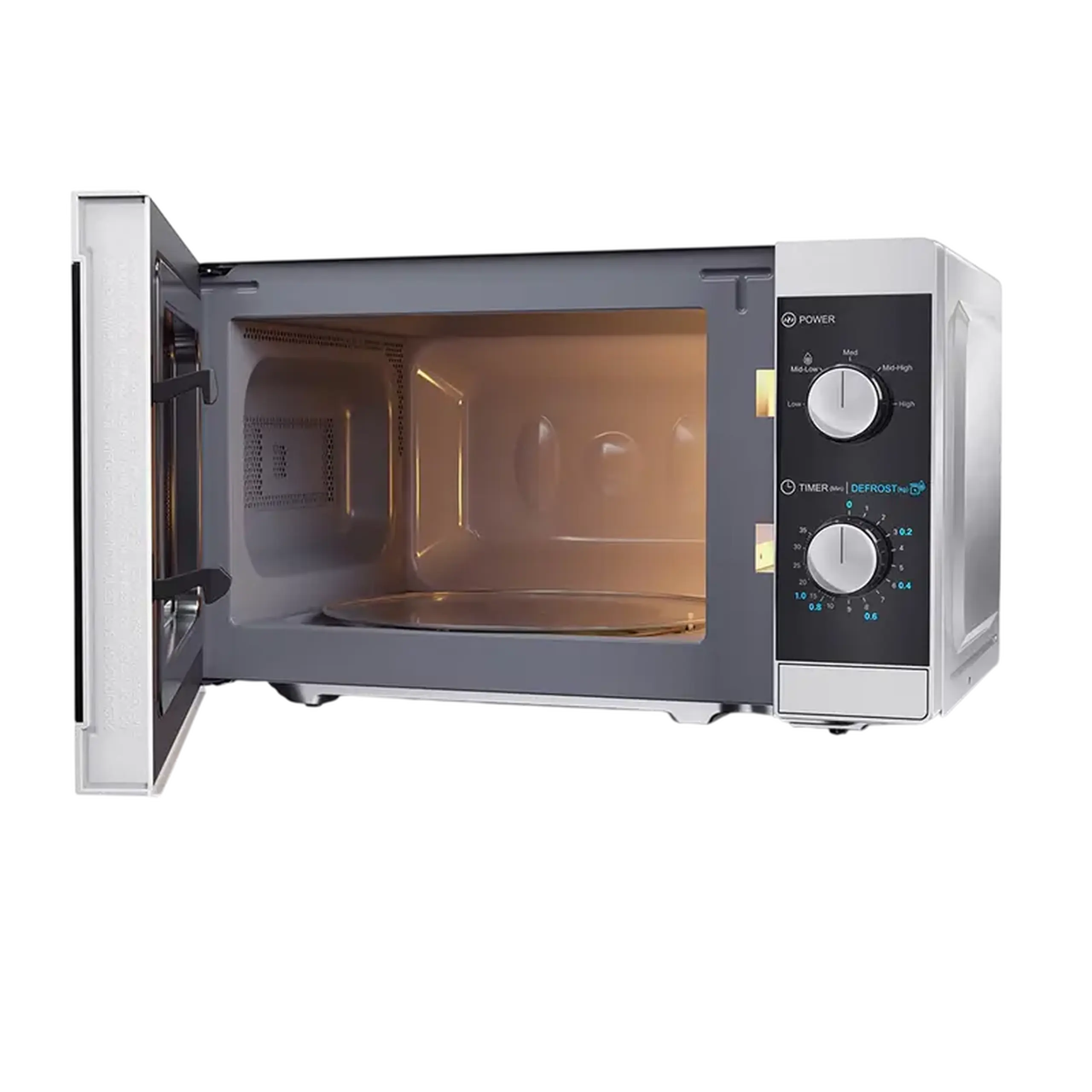 Cuptor cu microunde Sharp YC-MS01E-S, Alb