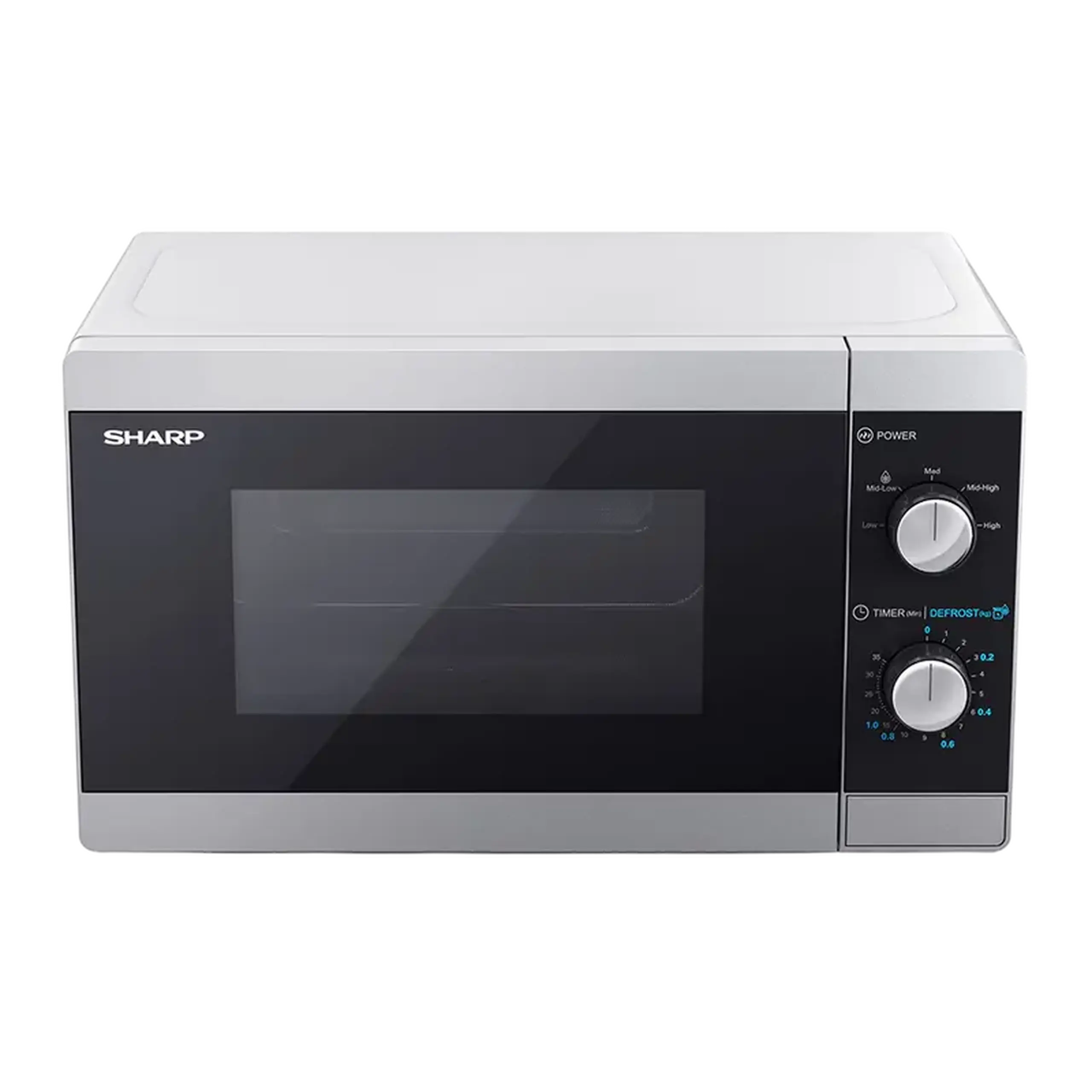 Cuptor cu microunde Sharp YC-MS01E-S, Alb