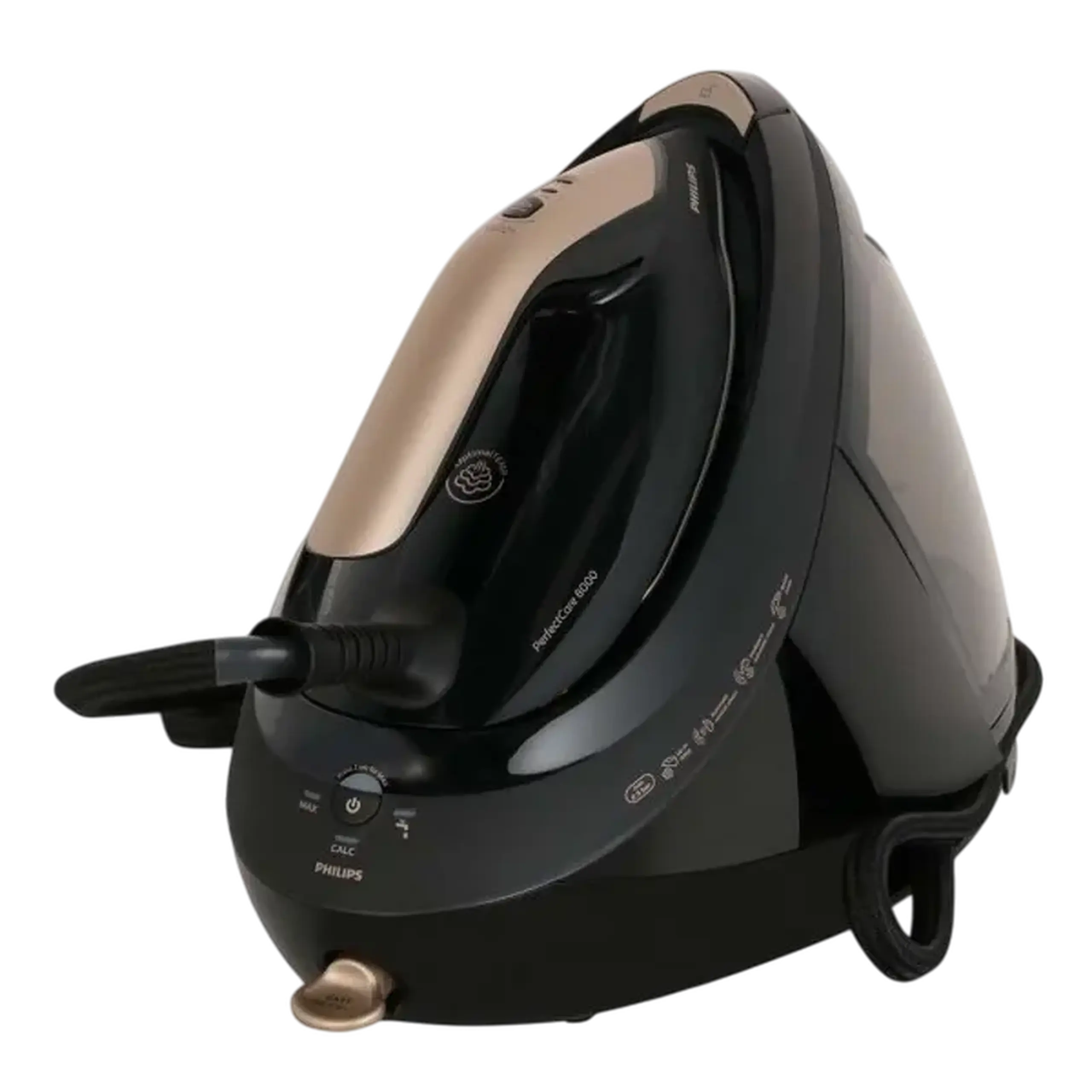 Fier de călcat cu generator de abur Philips PSG8130/80, 2700W, Negru