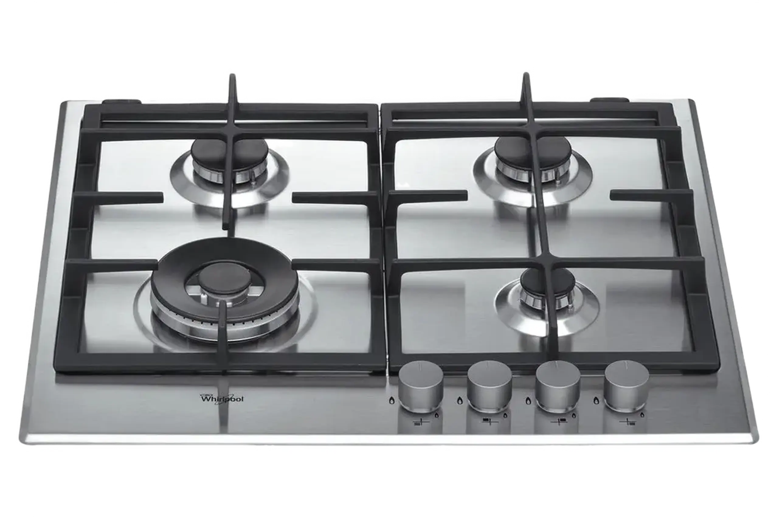 Plită pe gaz Whirlpool GMA 6422/IX, Oțel inoxidabil