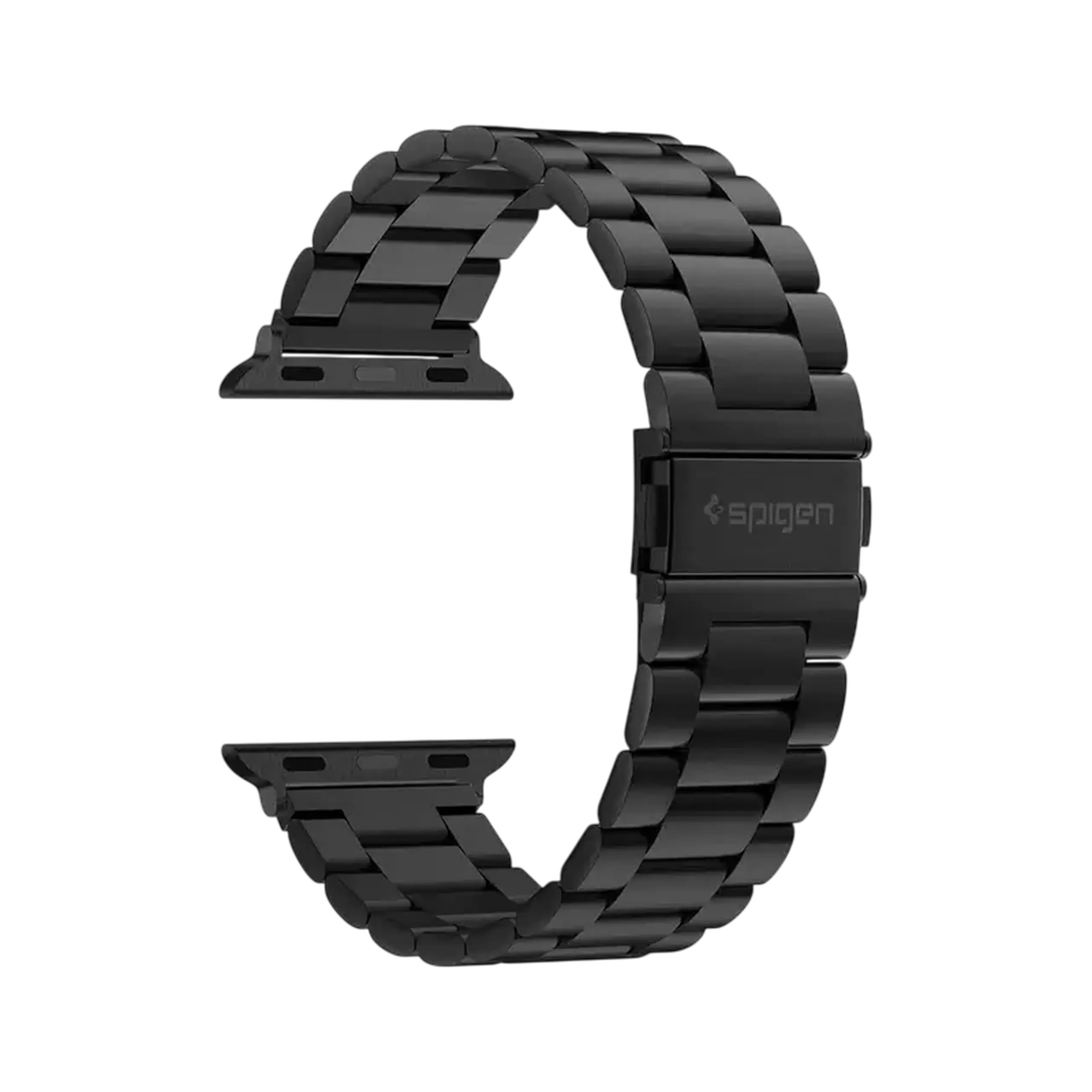 Curea pentru ceas Spigen Modern Fit, Oţel inoxidabil, Negru