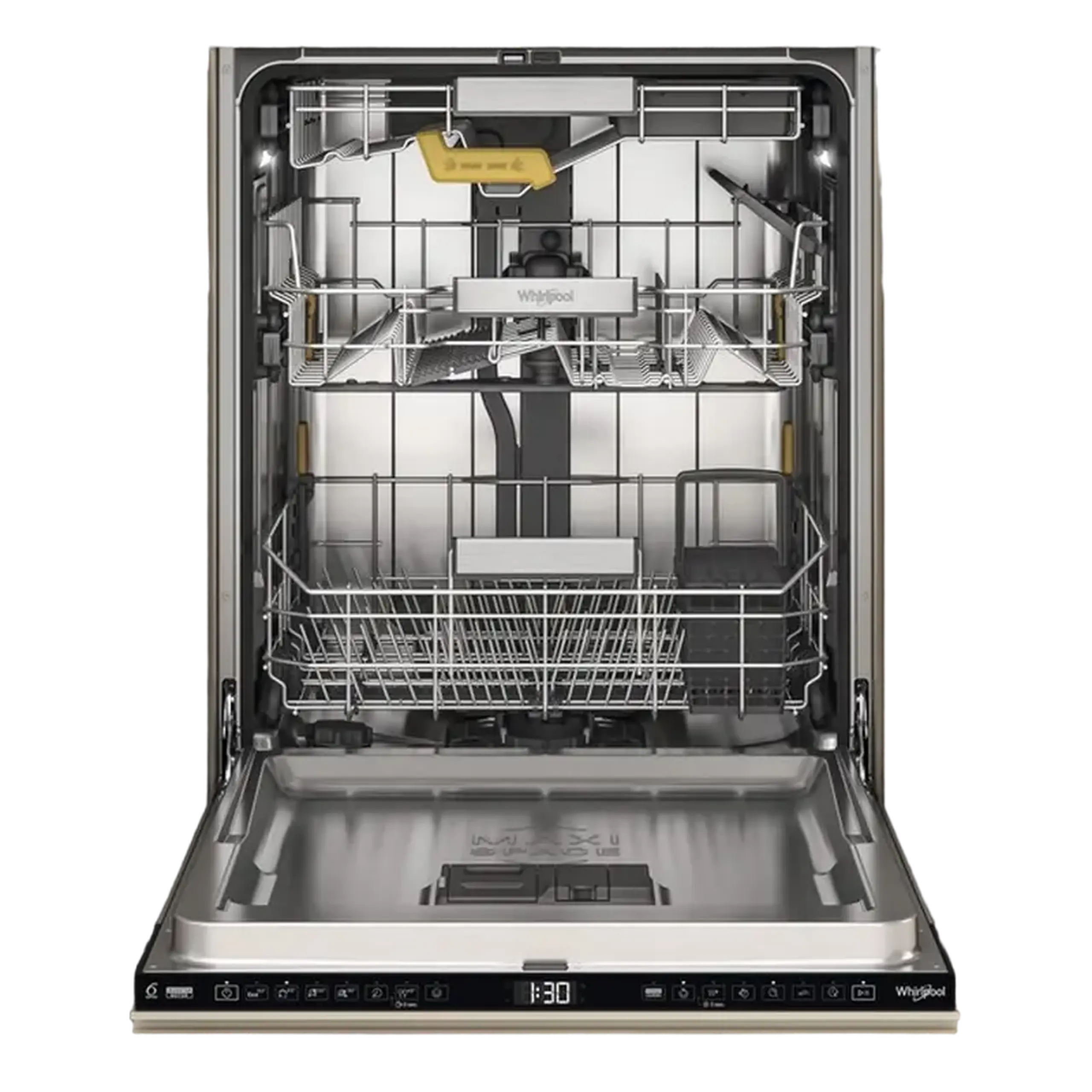 Mașină de spălat vase Whirlpool W8I Hf58 TU, Negru