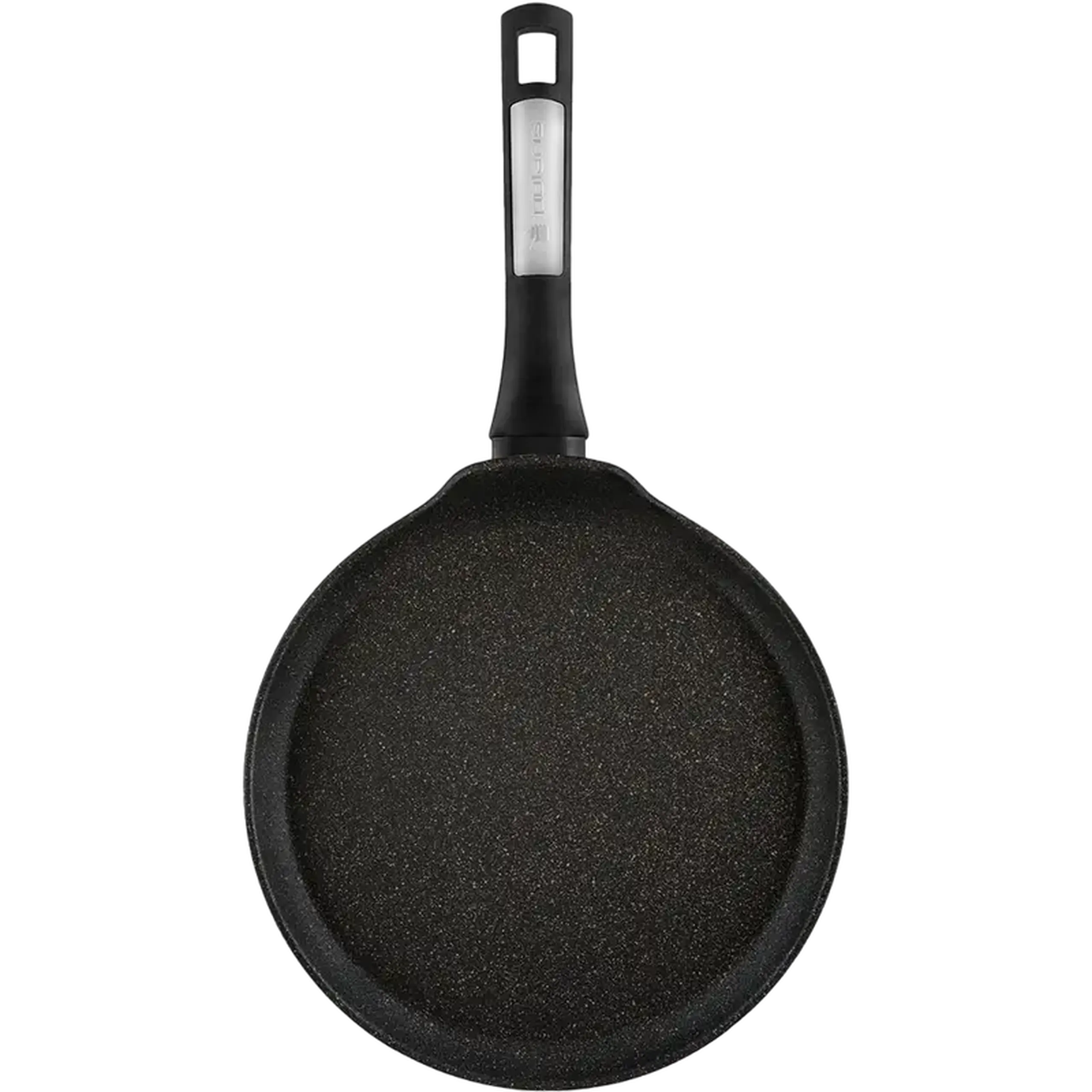 Tigaie pentru clătite Polaris Monolit-24PC, 24cm, Negru