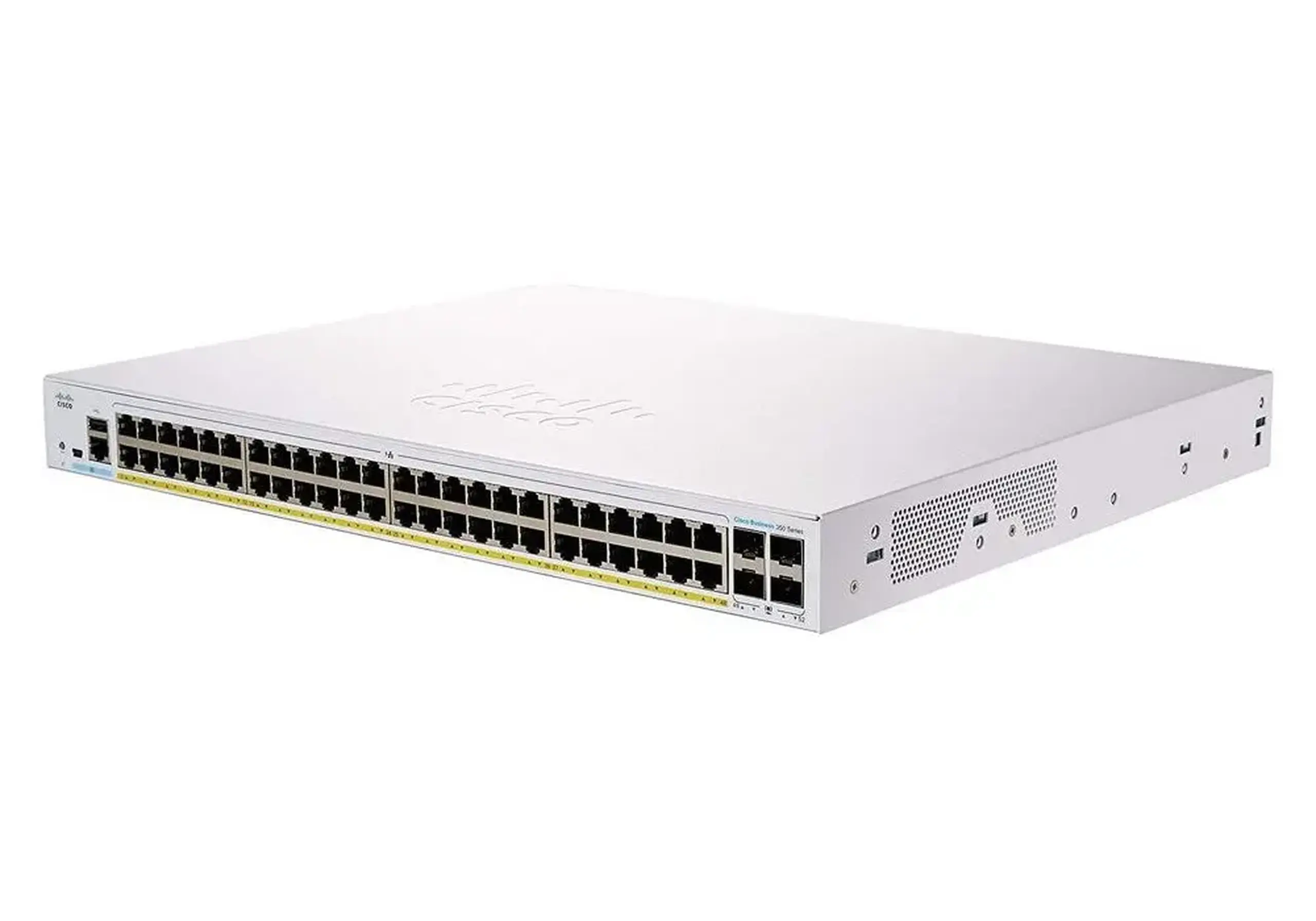 Switch de rețea Cisco CBS350-48P-4X, 48x 10/100/1000 Mbps, 4x SFP+
