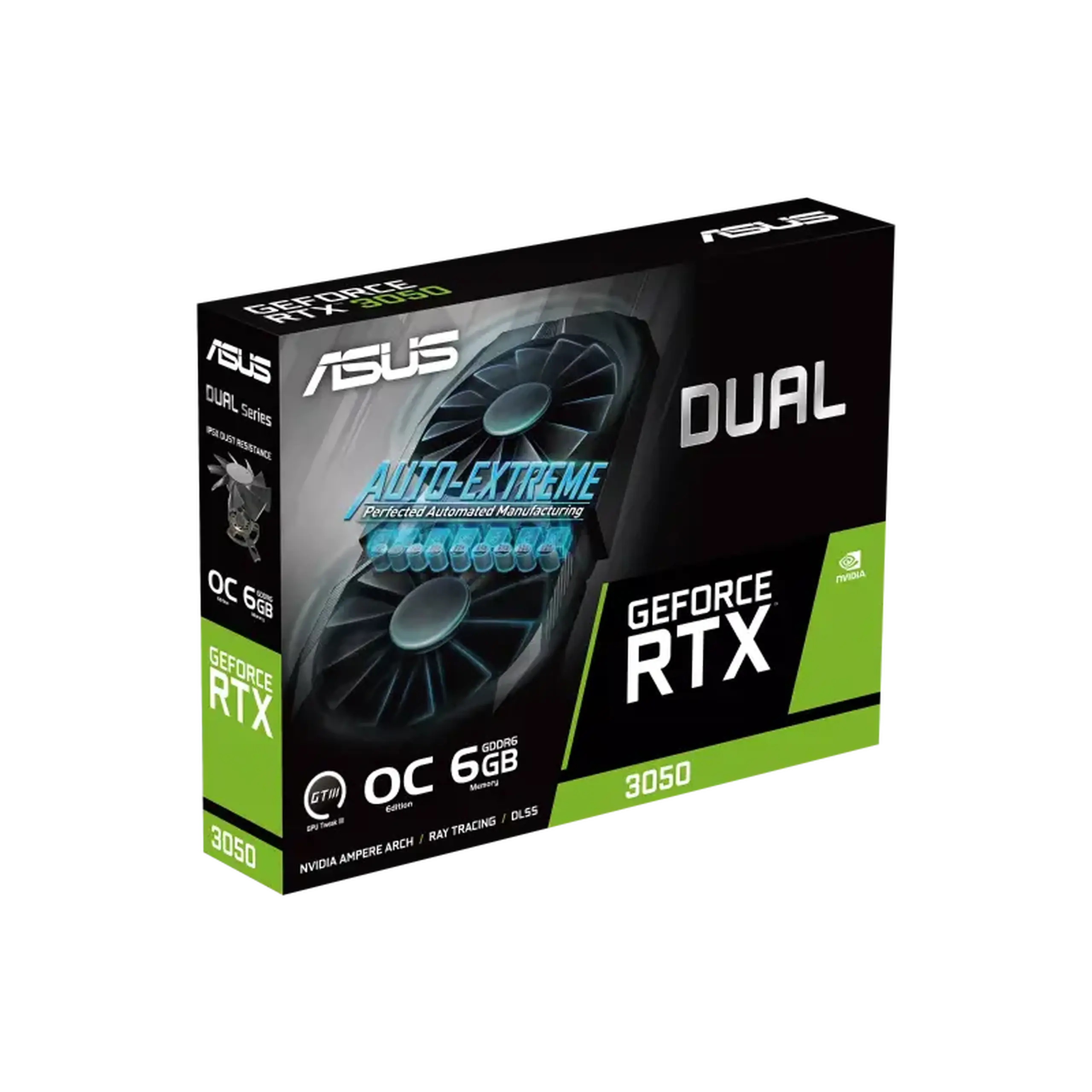 Placă Video ASUS DUAL-RTX3050-O6G, 6GB GDDR6 96bit