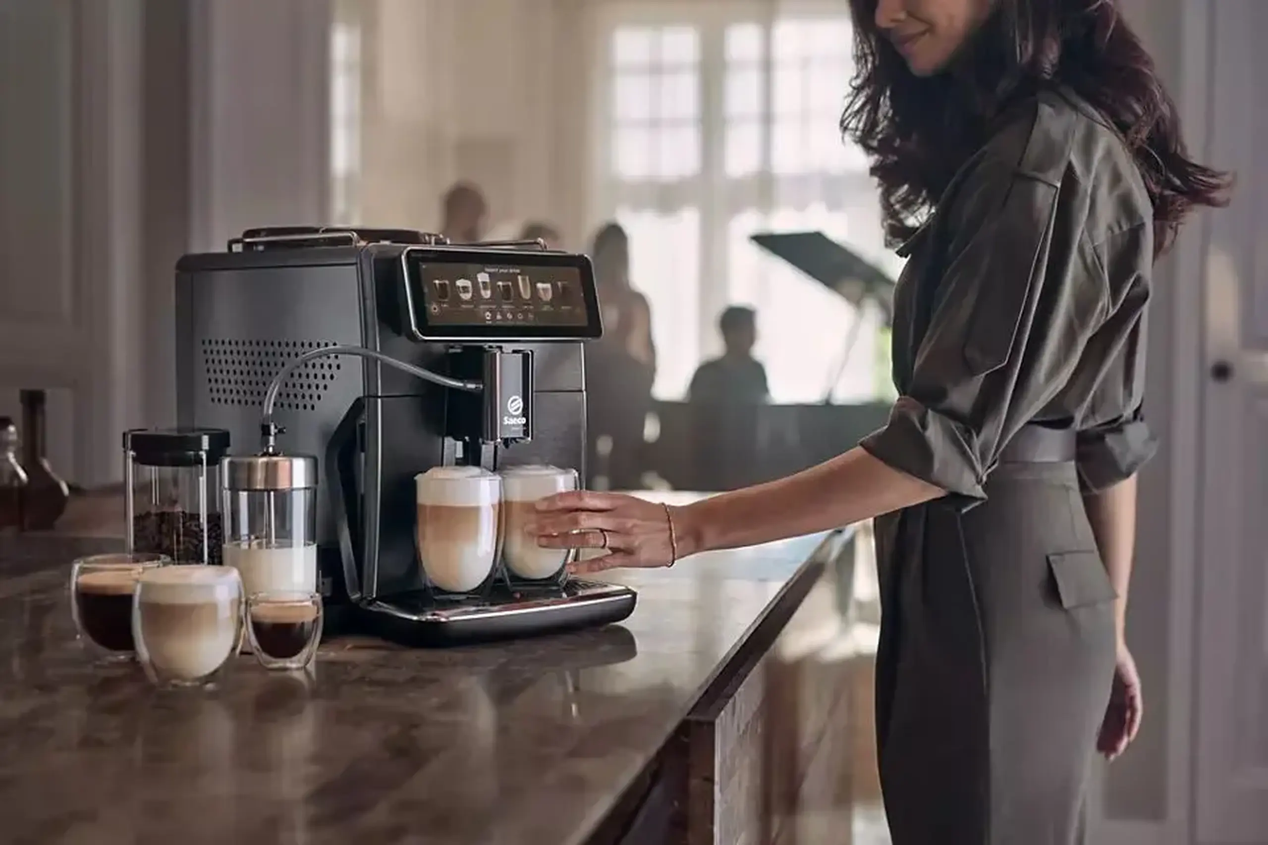 Aparat de cafea Saeco SM8785/00, Negru