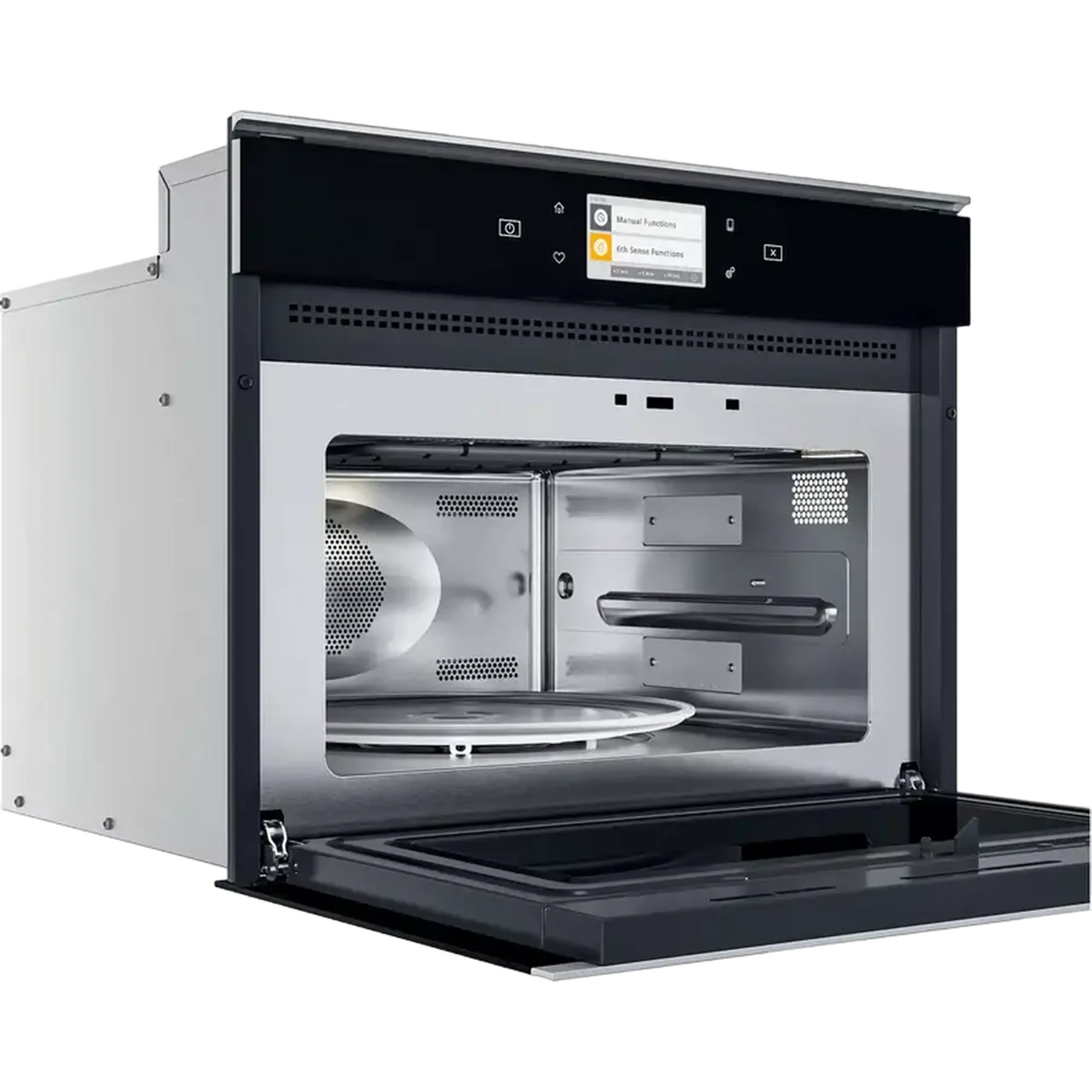 Cuptor cu microunde Whirlpool W11I MW161, Oțel inoxidabil