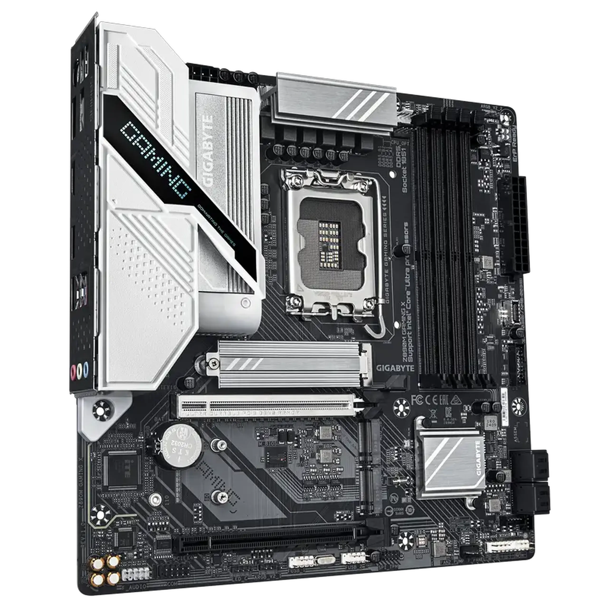 Placă de bază Gigabyte Z890M GAMING X, LGA1851, Intel Z890, Micro-ATX