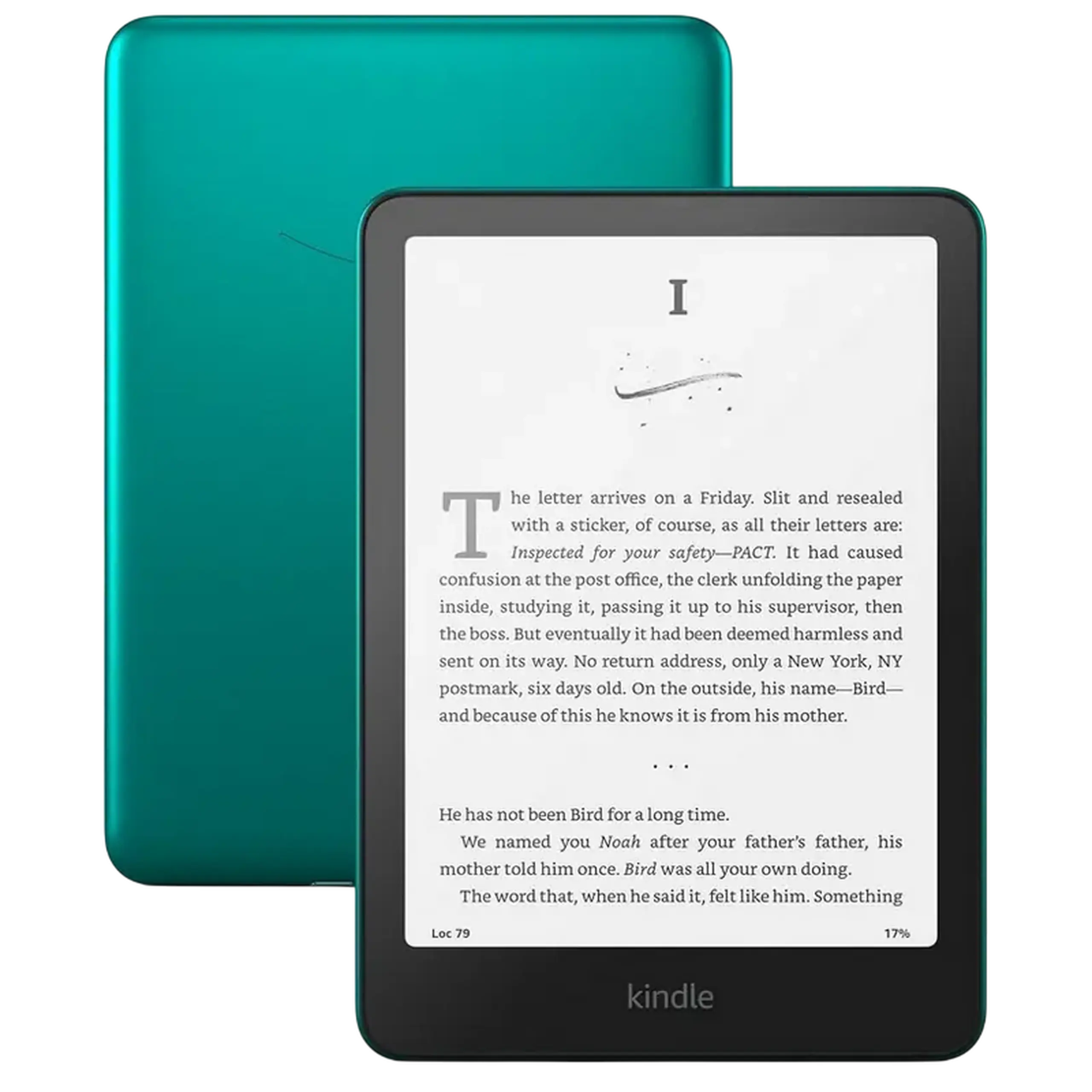 eBook Reader Amazon Kindle Paperwhite (12th Gen) 2024 Signature Edition, Metallic Jade