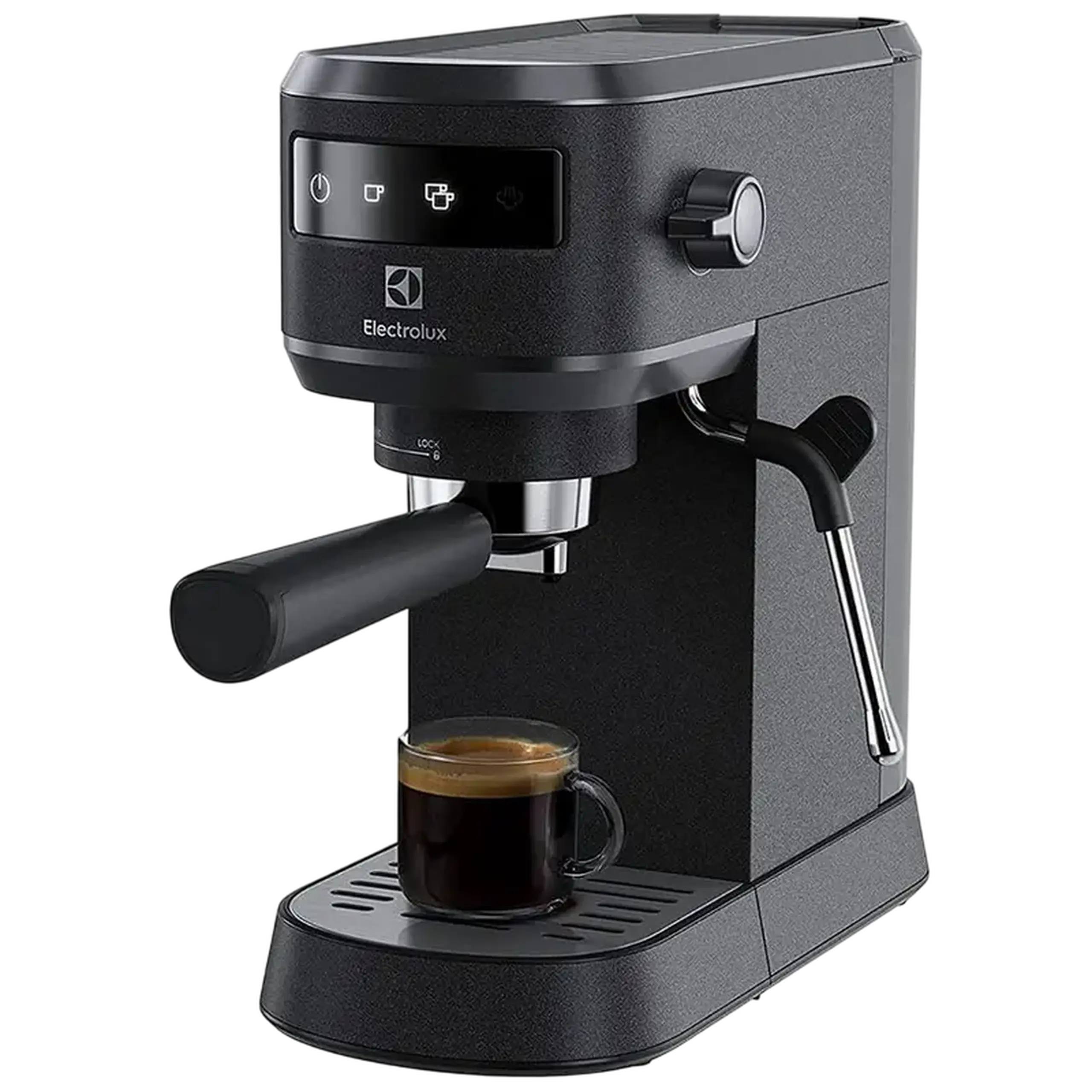 Cafetiera manuala Electrolux E6EC1-6BST, 1450W, Negru