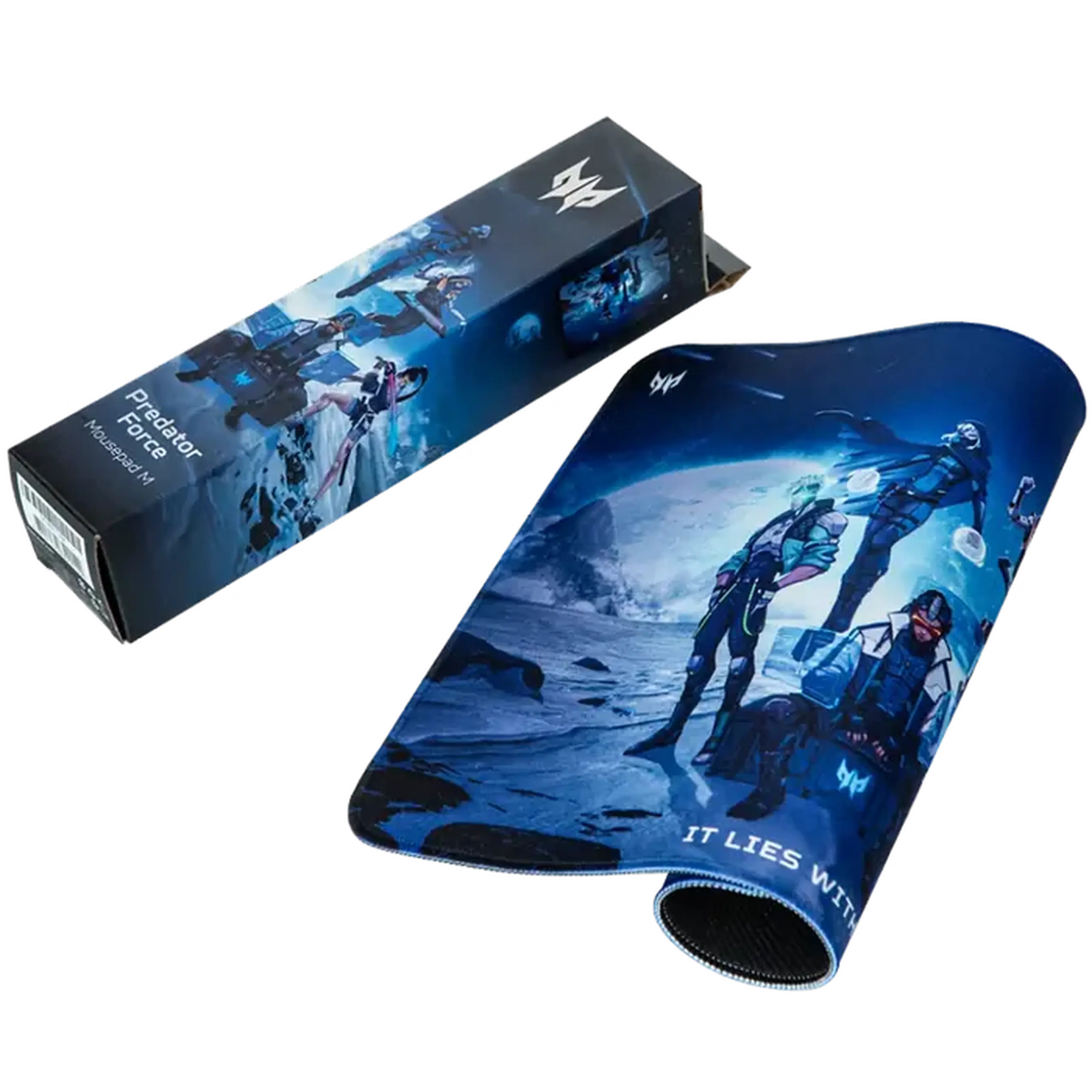 Mouse Pad pentru jocuri Acer Predator PMP450, Medium, Albastru