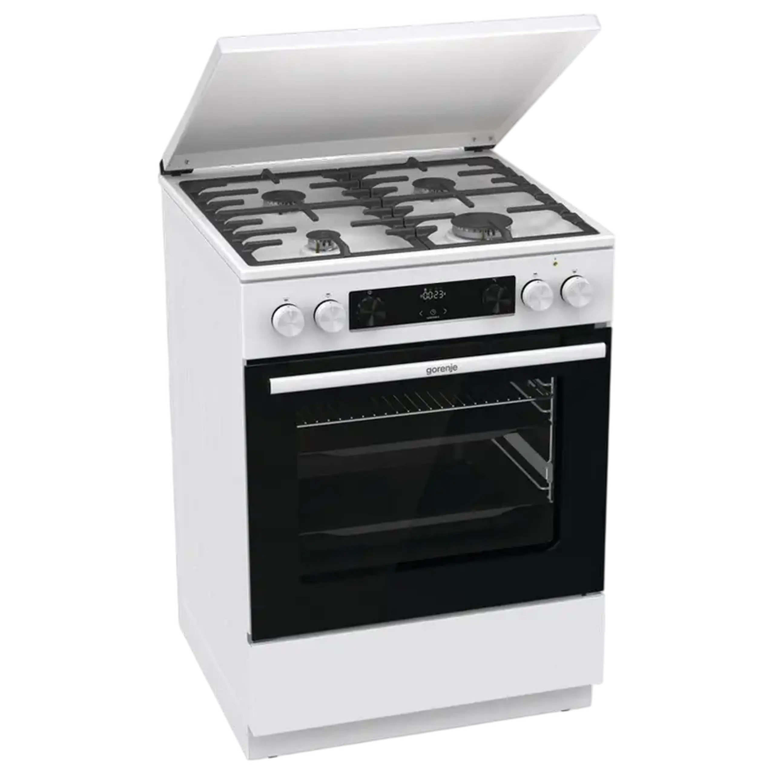 Aragaz Mixt Gorenje GKS6C71WF, Alb