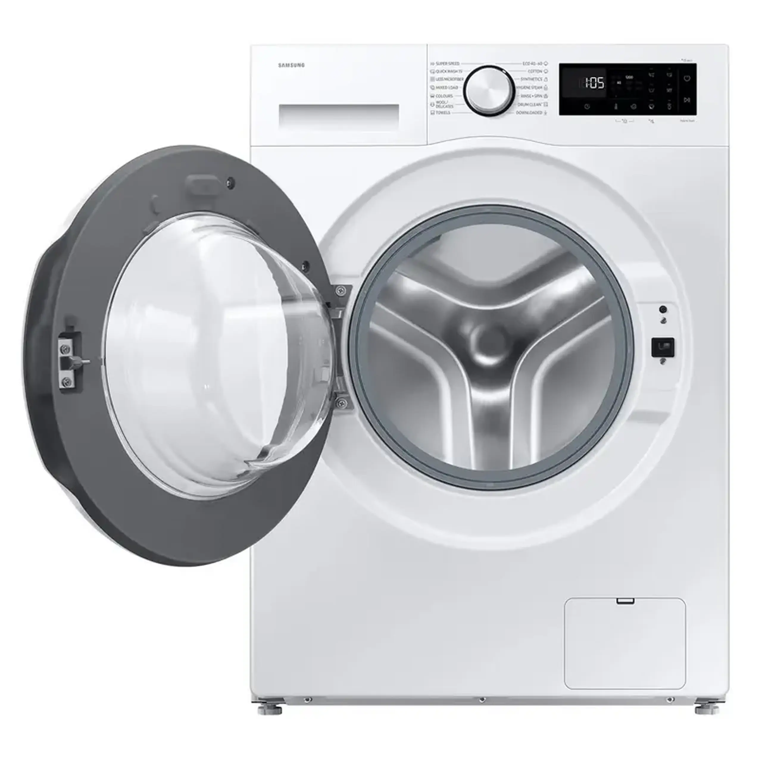 Mașină de spălat Samsung WW80FG5L32TELE, 8kg, Alb