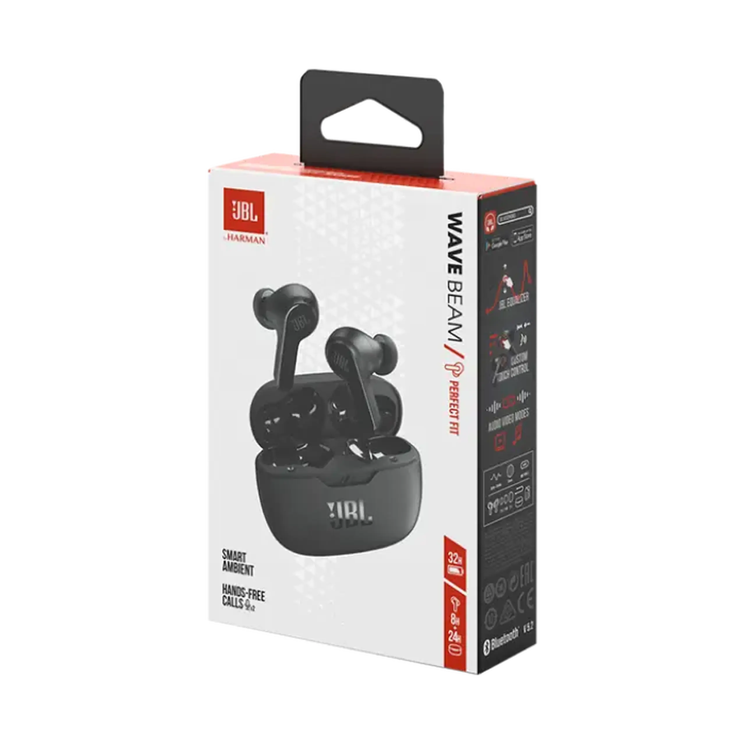 Căști JBL Wave Beam, Negru