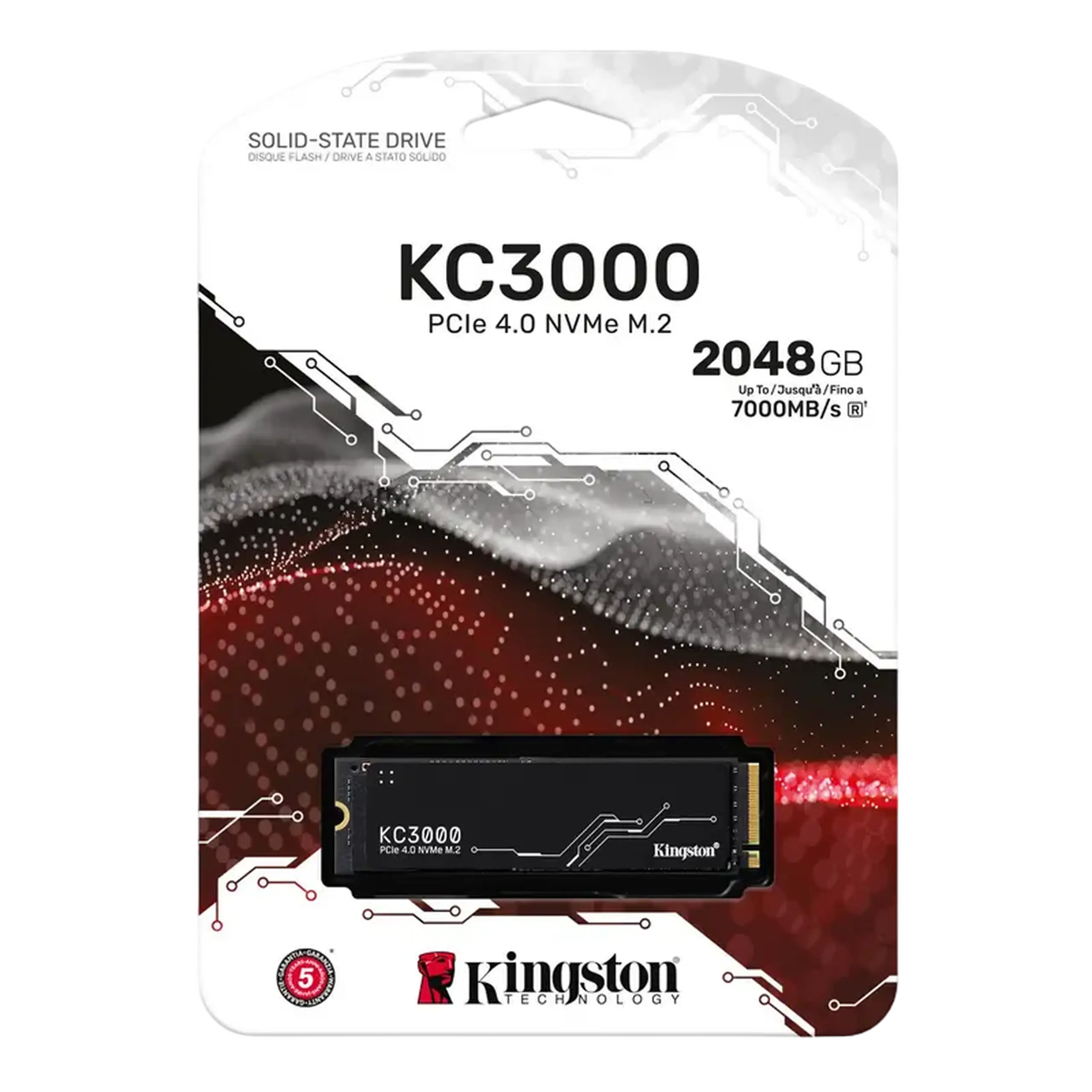 Unitate SSD Kingston KC3000, 2000GB