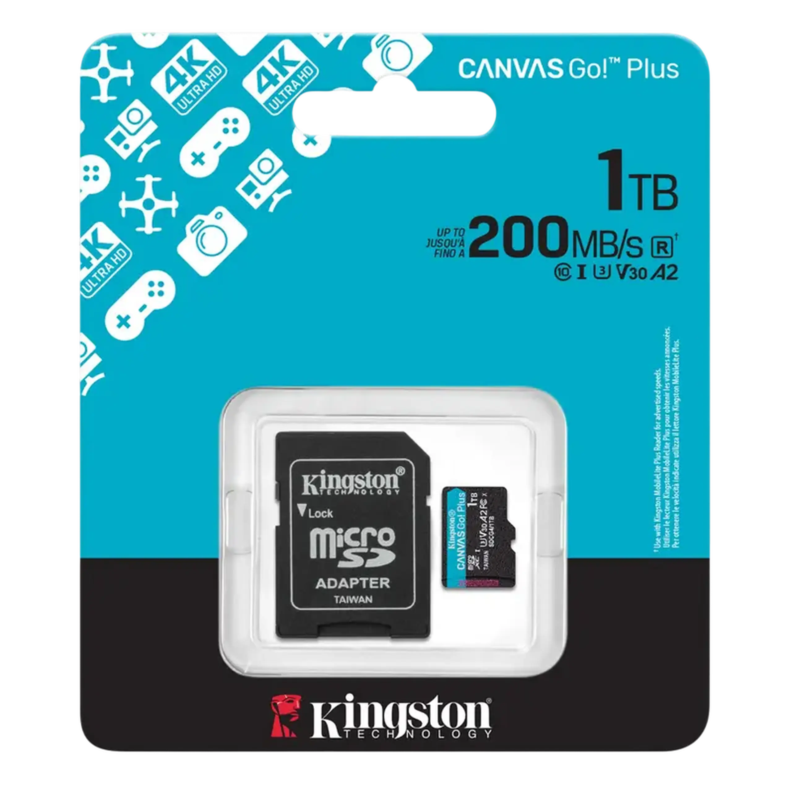 Card de Memorie Kingston Canvas Go! Plus, 1024GB (SDCG4/1TB)